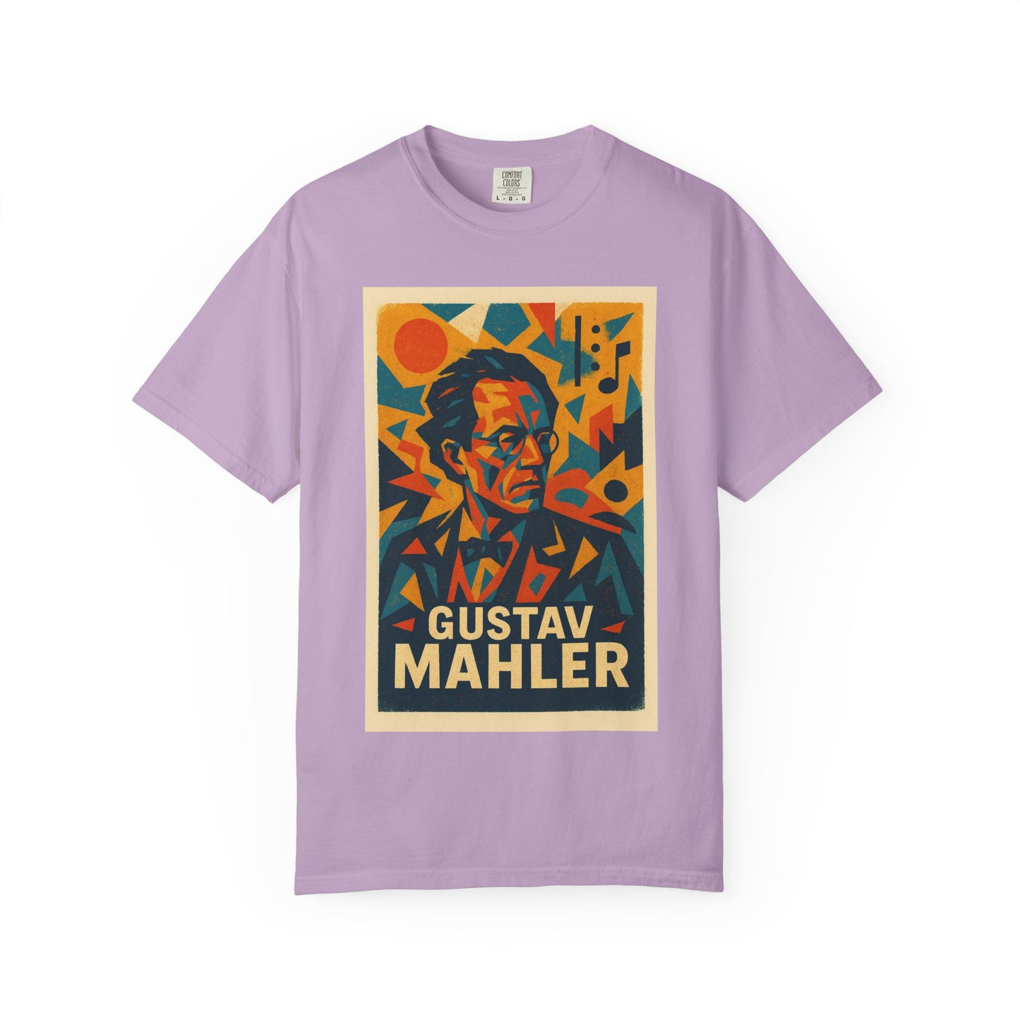 Gustav Mahler Vintage Art Tee – Bold Composer Shirt for Music Lovers
