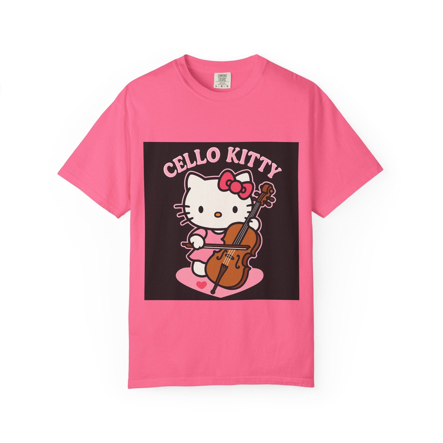 “Cello Kitty” – Cute Musician Parody Tee