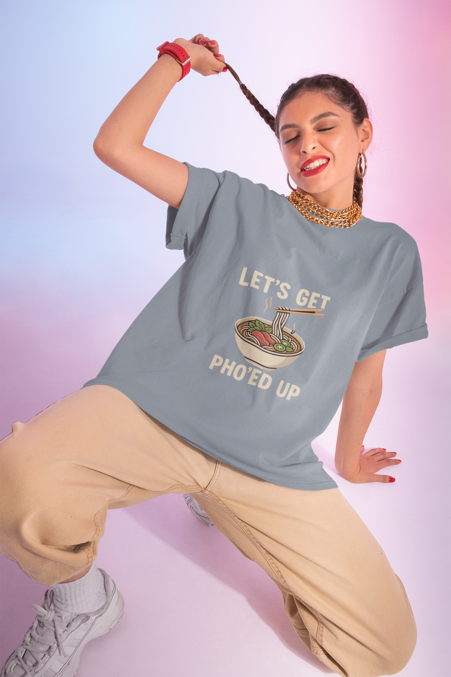 Let’s Get Pho’ed Up – Funny Vietnamese Pho Soup T-Shirt