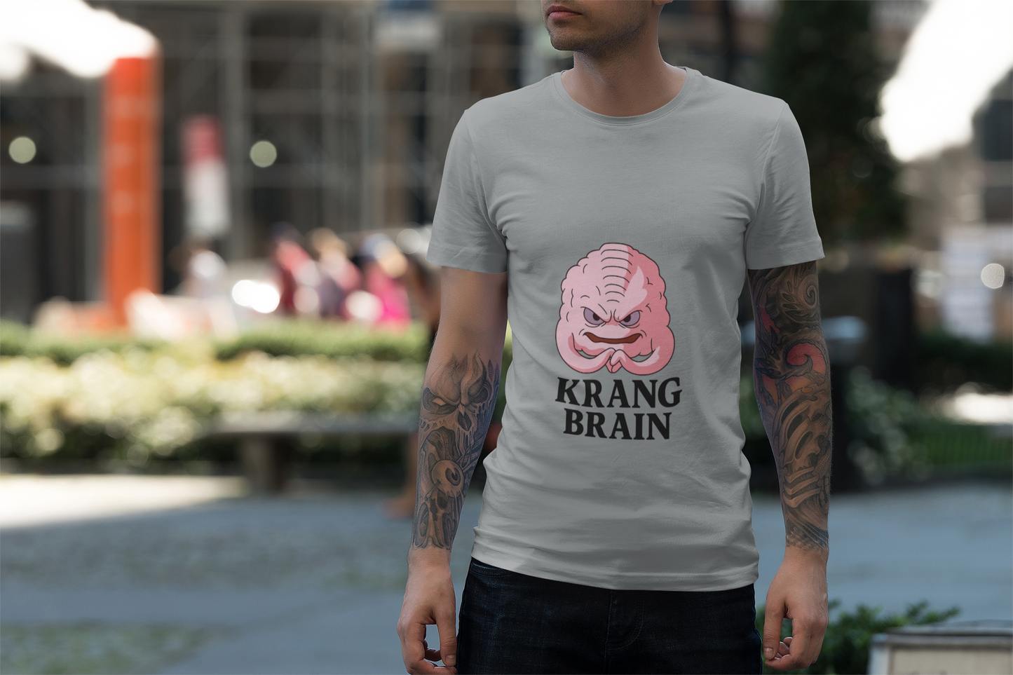 Krang Brain – Villainous TMNT Parody Tee
