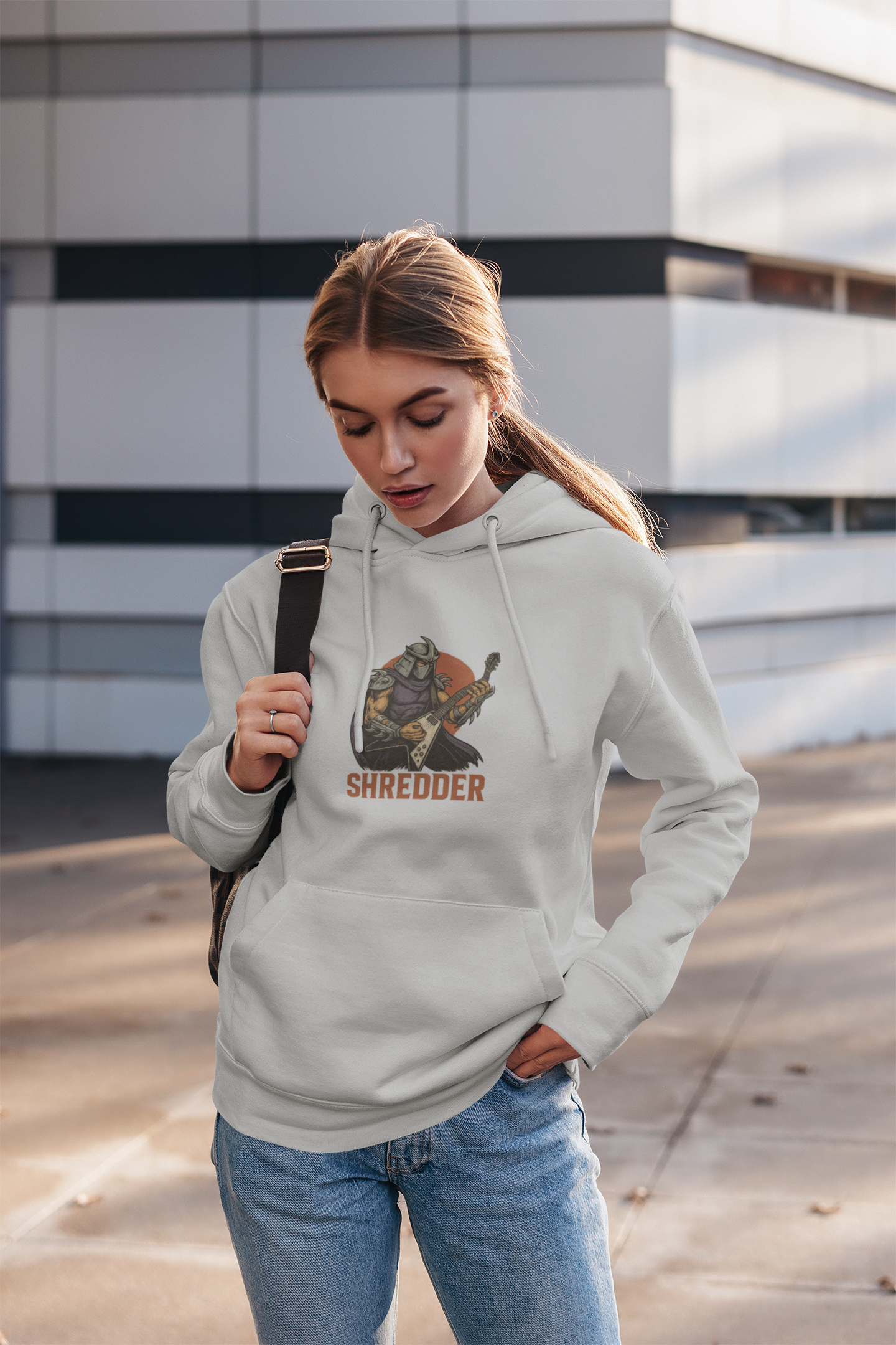 Shredder Flying V Guitar Solo Hoodie