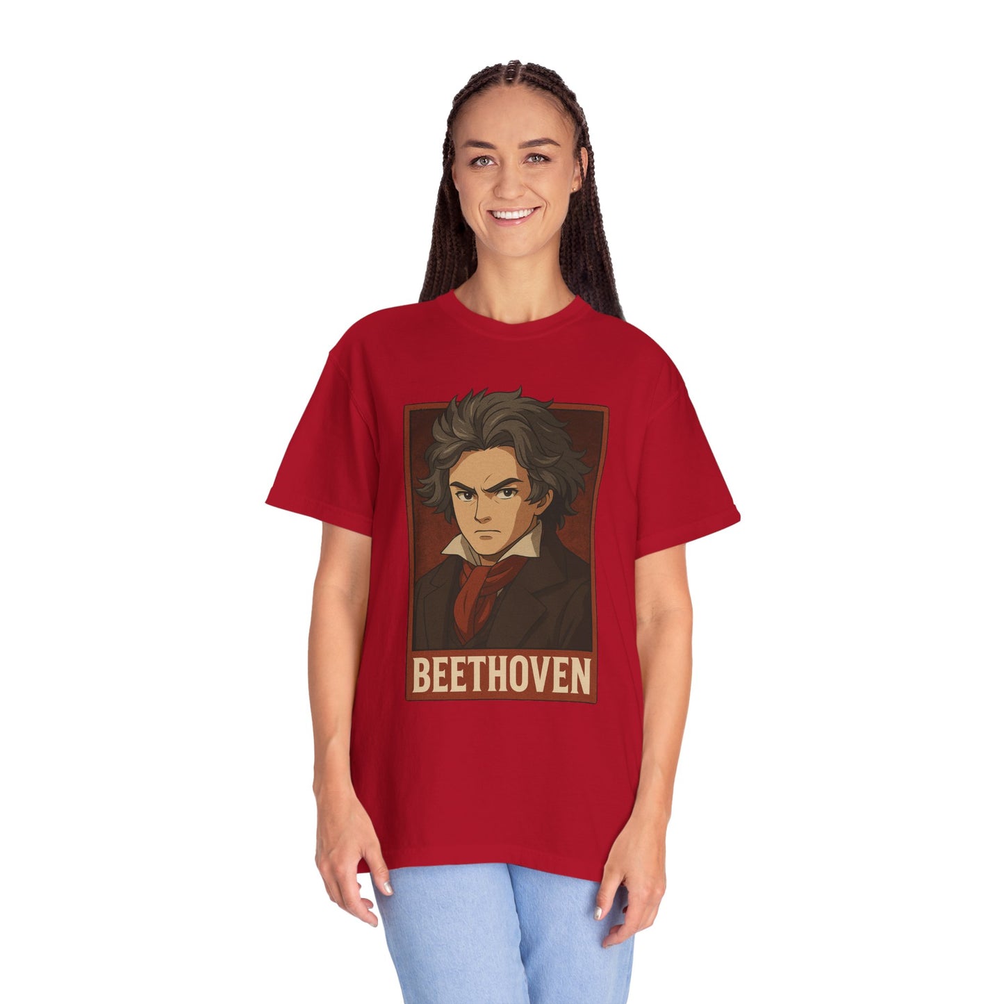 Beethoven Anime Edition – Unisex Graphic T-Shirt