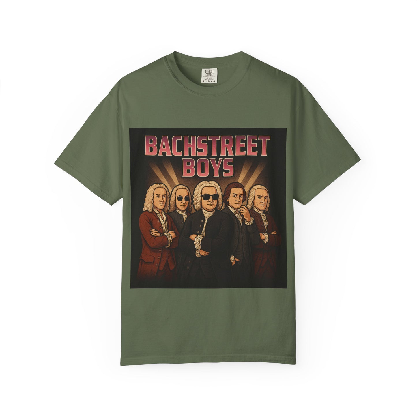 “Bachstreet Boys” – Baroque Composer Boy-Band Parody Tee