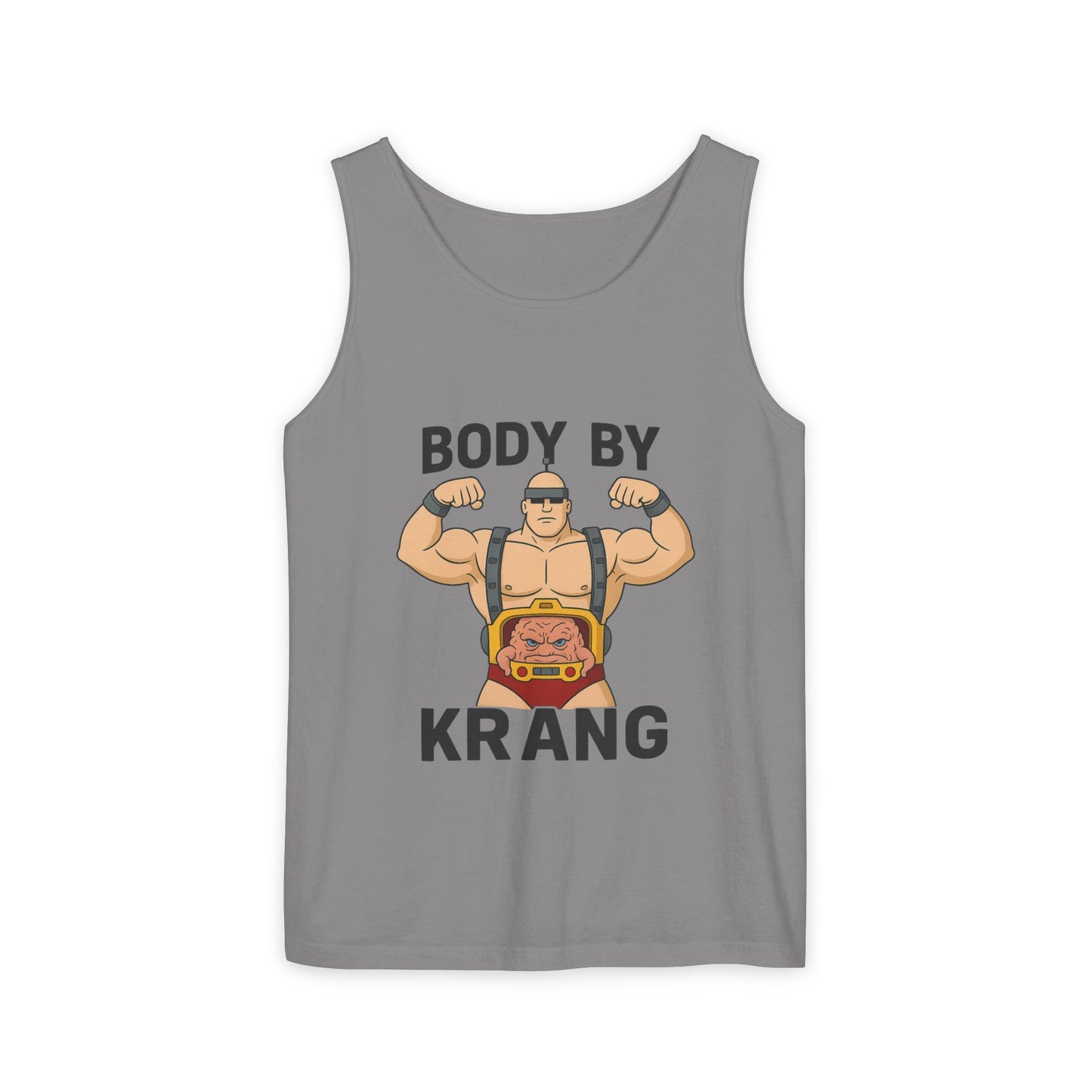 Body by Krang – Retro Cartoon Villain Flex Tank Top