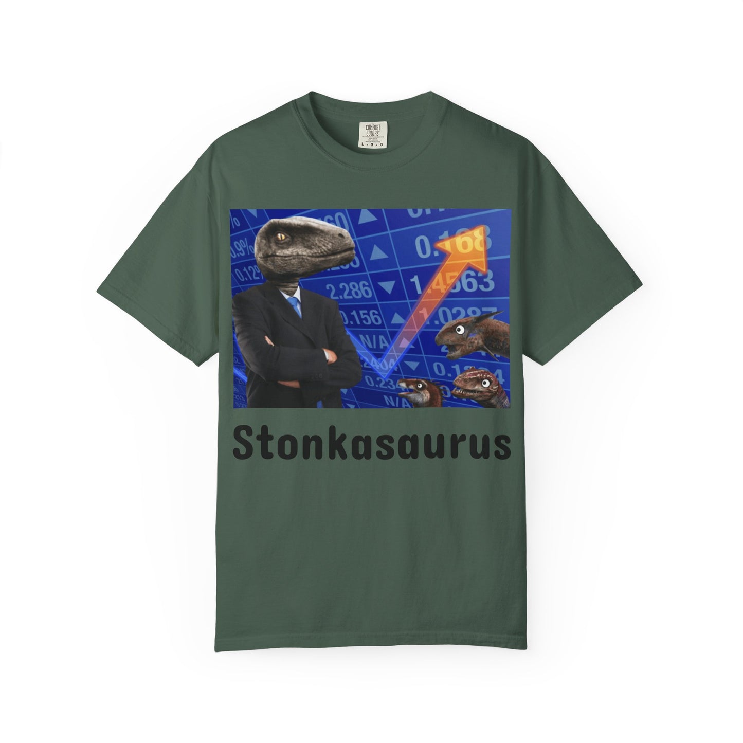 Stonkasaurus Unisex T-Shirt | Trendy Graphic Tee for Meme Lovers, Casual Wear, Gift for Gamers, Humor Clothing, Birthday Present
