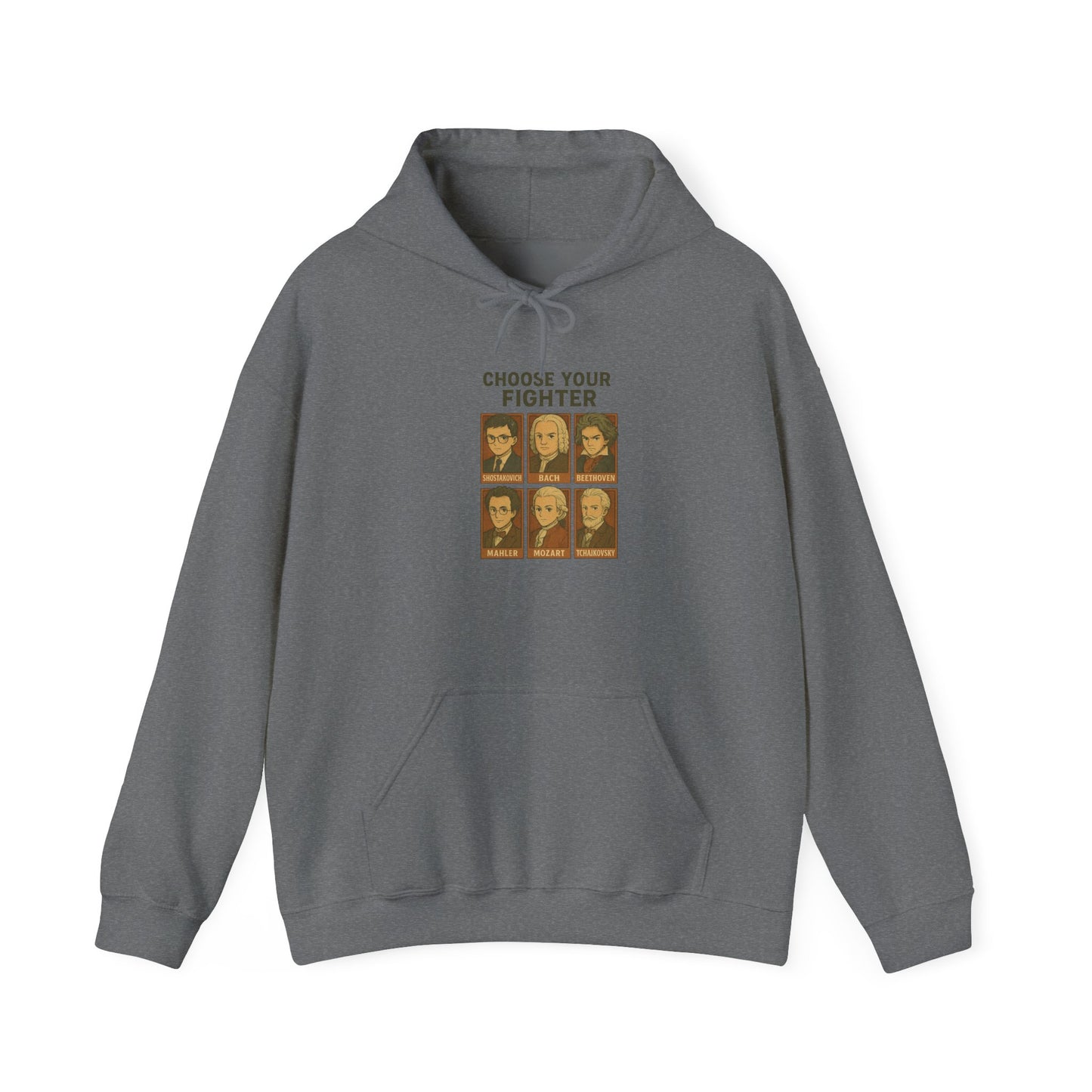 Choose Your Fighter – Composer Showdown Hoodie (Unisex)