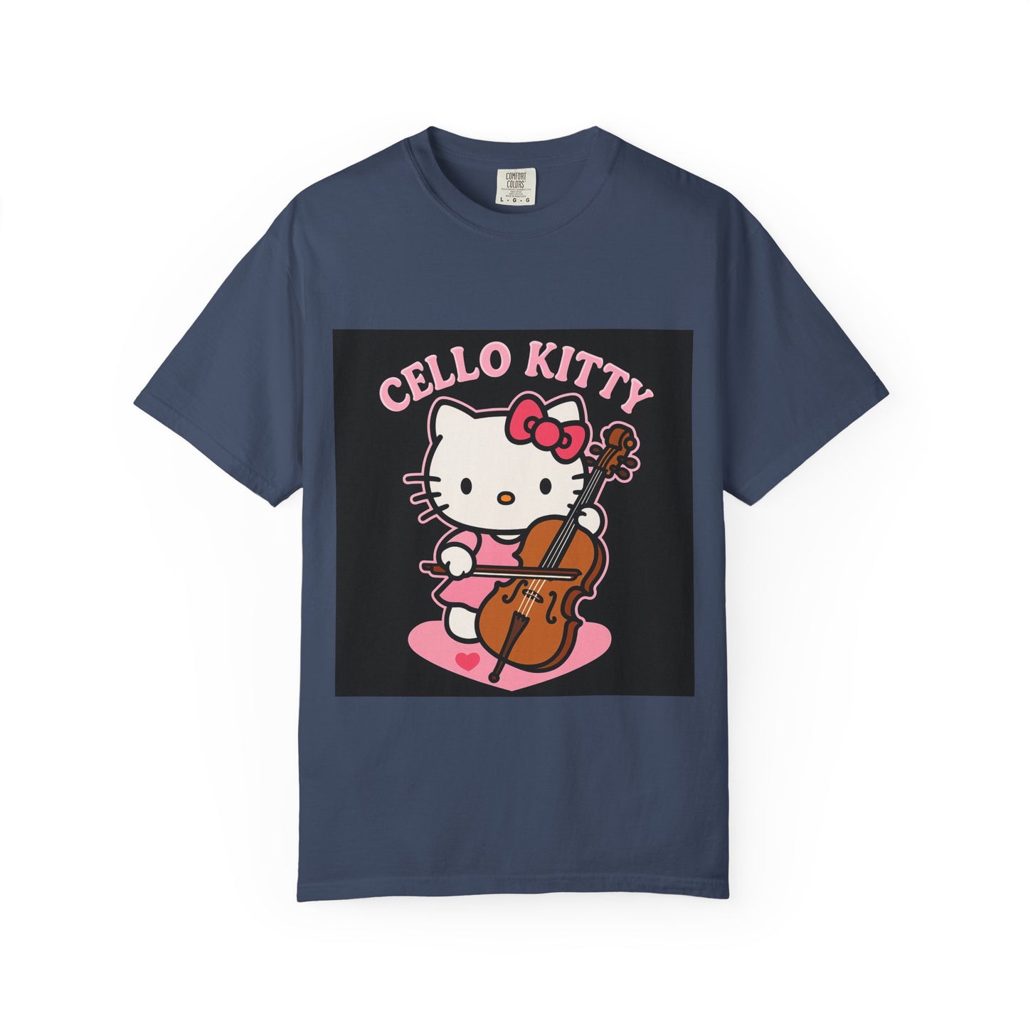 “Cello Kitty” – Cute Musician Parody Tee