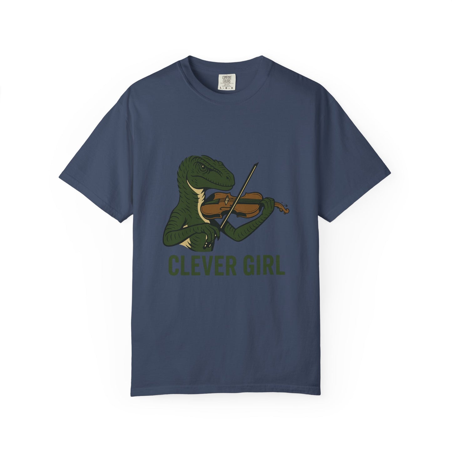 Clever Girl Velociraptor Violin Unisex T-Shirt – Jurassic Music Mashup