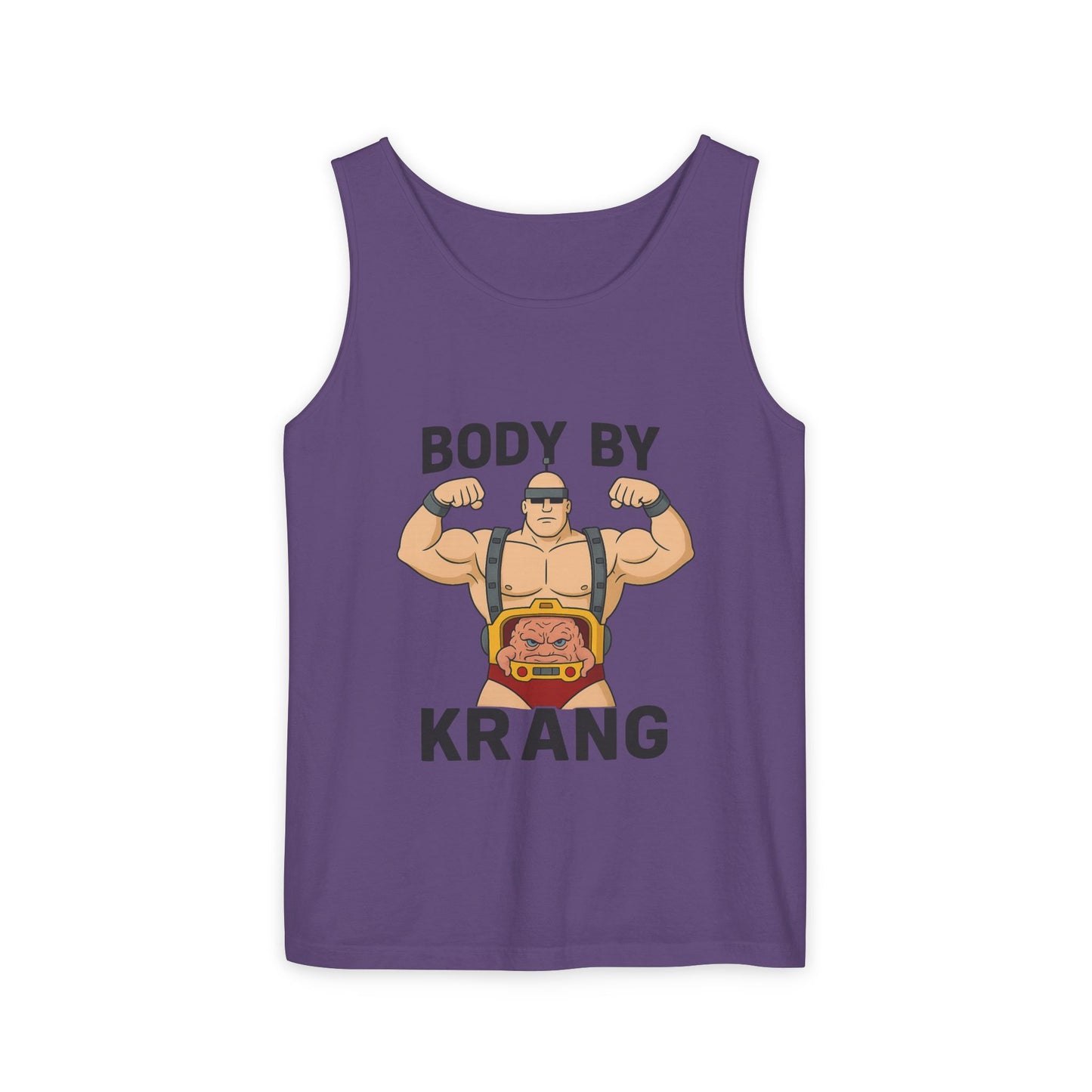 Body by Krang – Retro Cartoon Villain Flex Tank Top