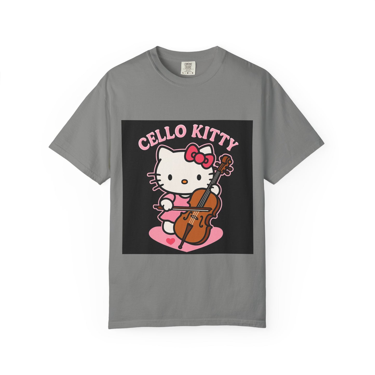“Cello Kitty” – Cute Musician Parody Tee