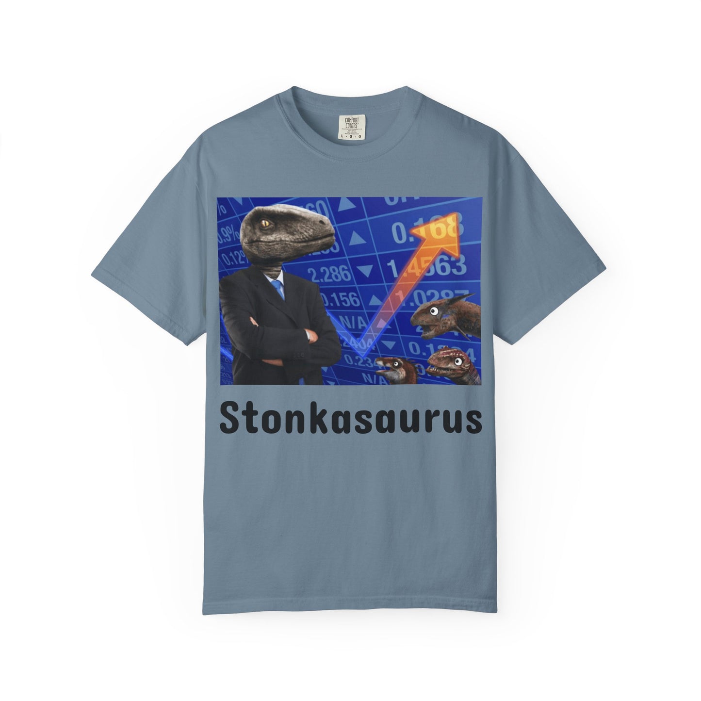 Stonkasaurus Unisex T-Shirt | Trendy Graphic Tee for Meme Lovers, Casual Wear, Gift for Gamers, Humor Clothing, Birthday Present