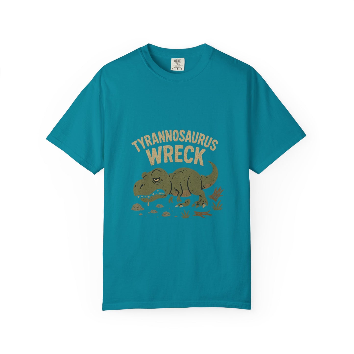 Tyrannosaurus Wreck – Dino Disaster Mood Tee