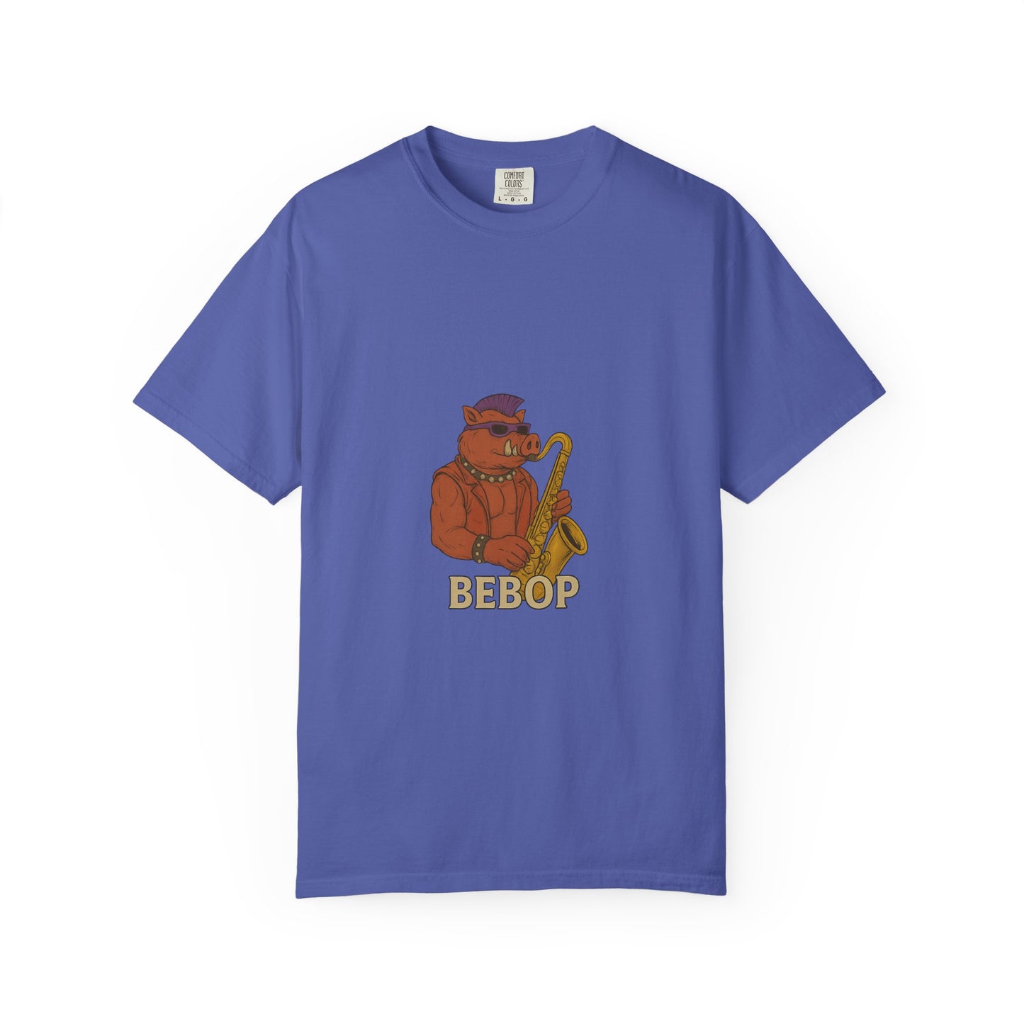 Bebop Saxophone Tee – TMNT Jazz Punk Parody Shirt