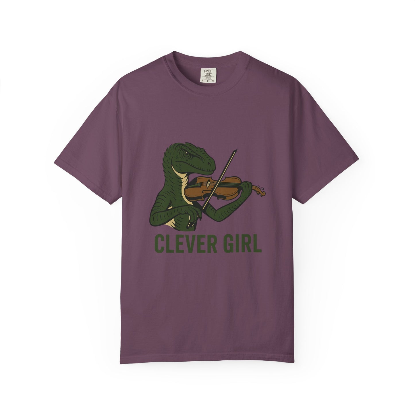Clever Girl Velociraptor Violin Unisex T-Shirt – Jurassic Music Mashup