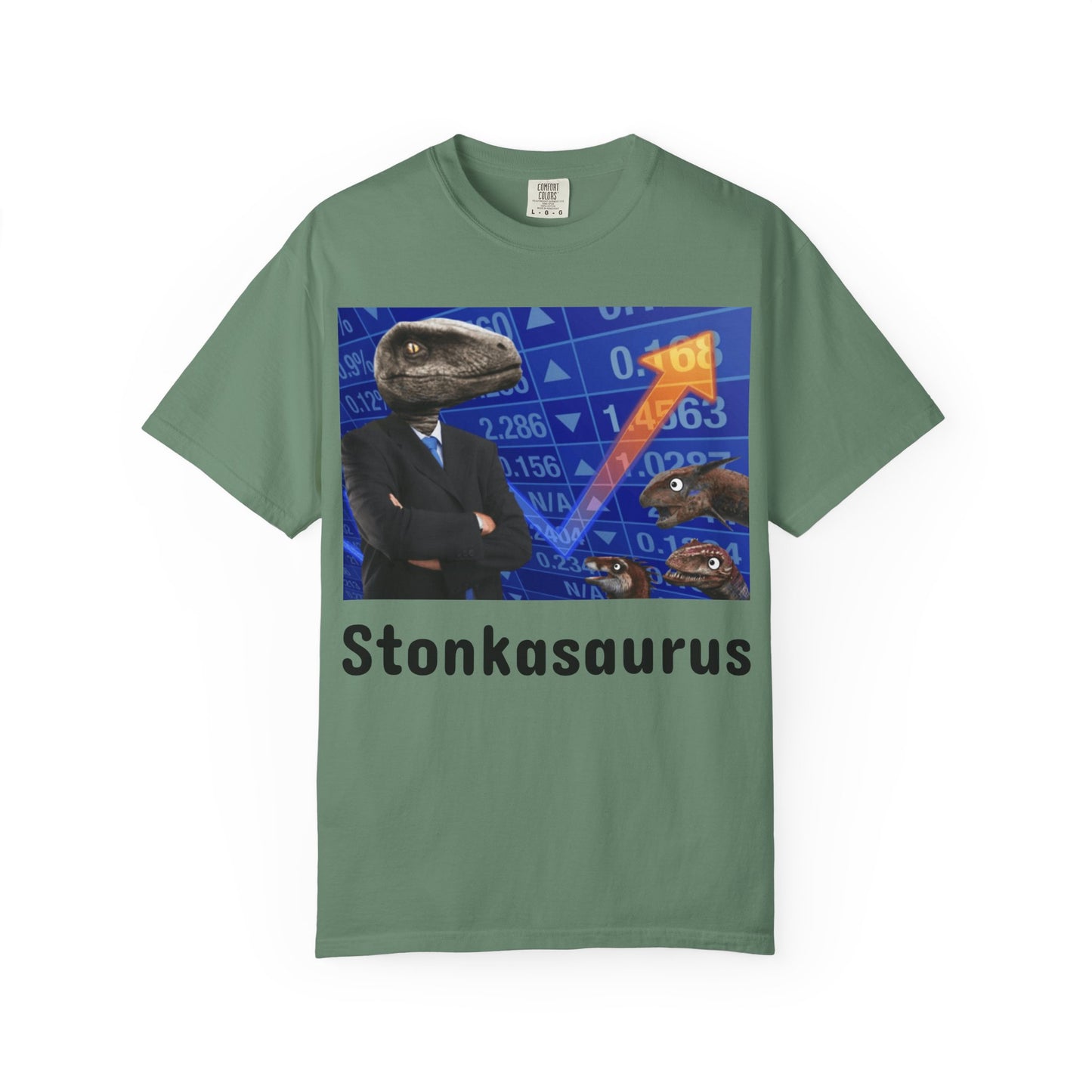 Stonkasaurus Unisex T-Shirt | Trendy Graphic Tee for Meme Lovers, Casual Wear, Gift for Gamers, Humor Clothing, Birthday Present