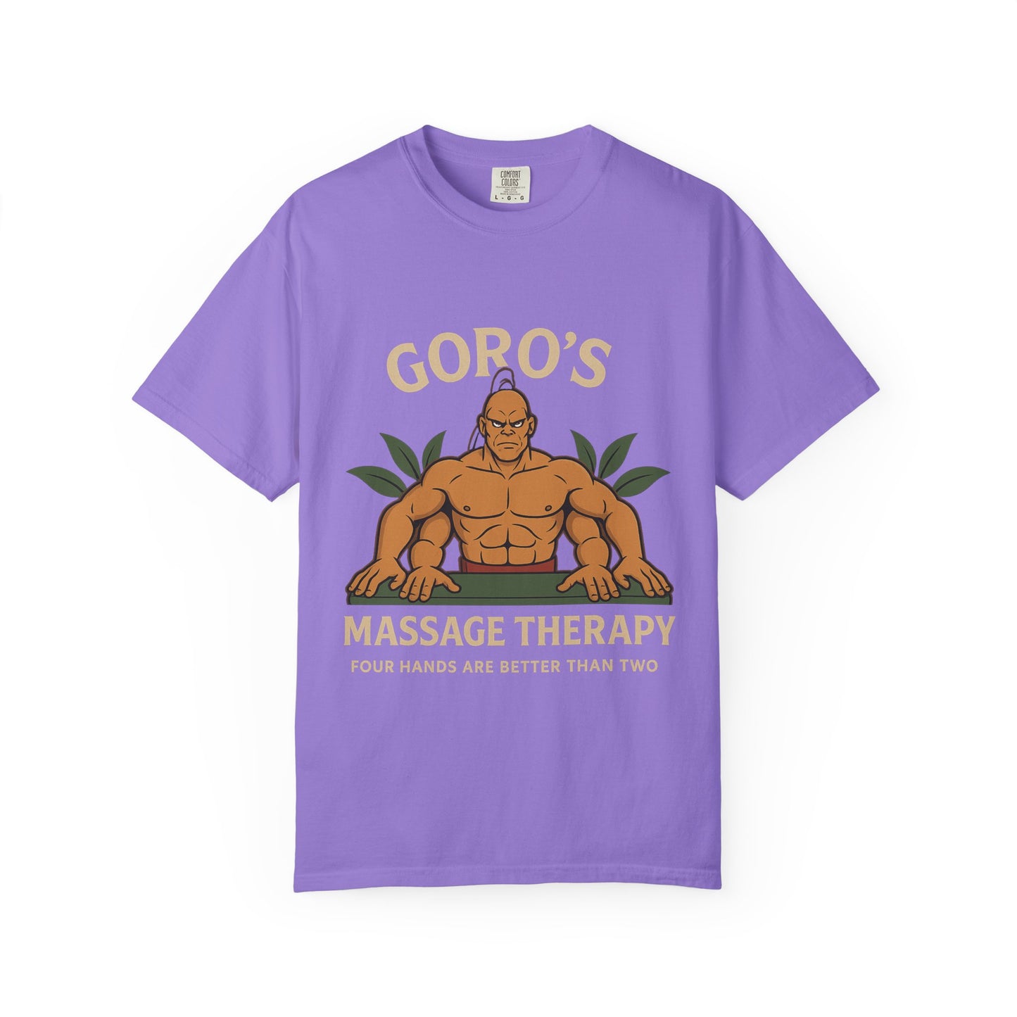 Goro’s Massage Therapy T-Shirt – Four Hands Are Better Than Two
