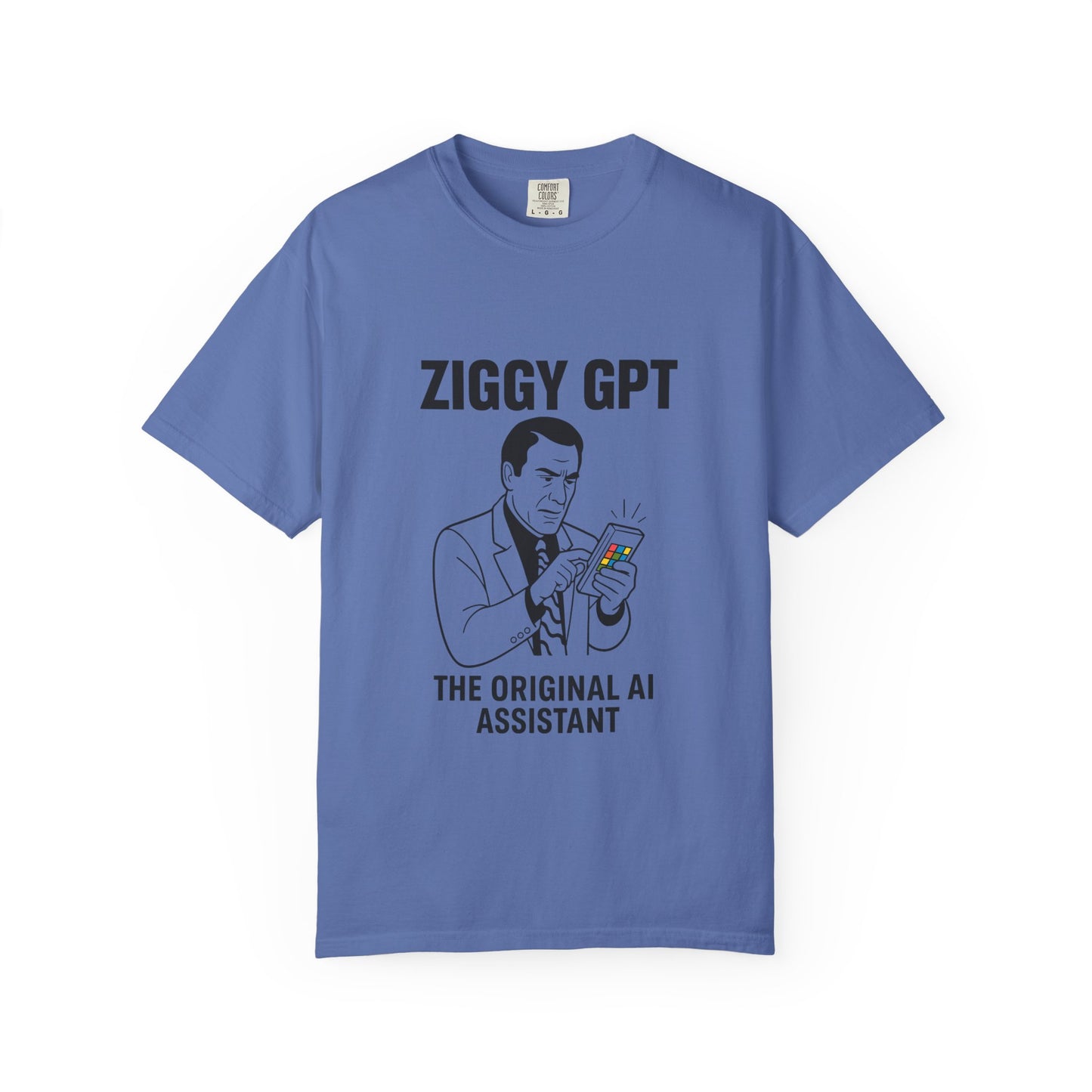 Ziggy GPT – The Original AI Assistant | Quantum Leap Fan T-Shirt