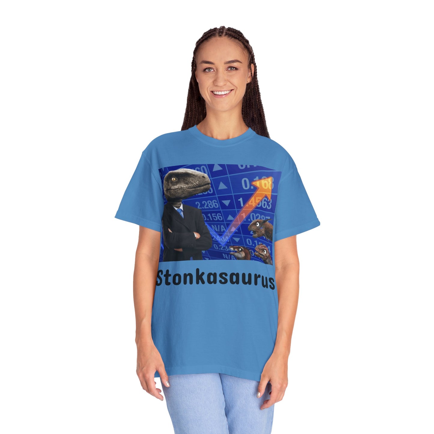 Stonkasaurus Unisex T-Shirt | Trendy Graphic Tee for Meme Lovers, Casual Wear, Gift for Gamers, Humor Clothing, Birthday Present