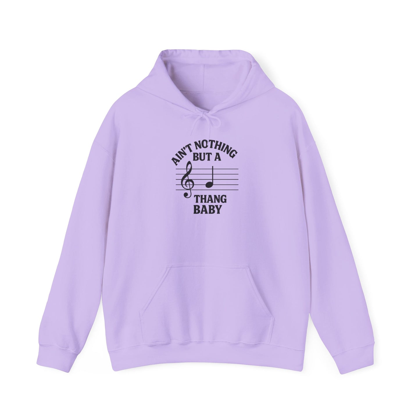 Ain’t Nothing But a G Thang Baby Hoodie – Funny Music Pun Sweatshirt for Musicians & Hip-Hop Fans