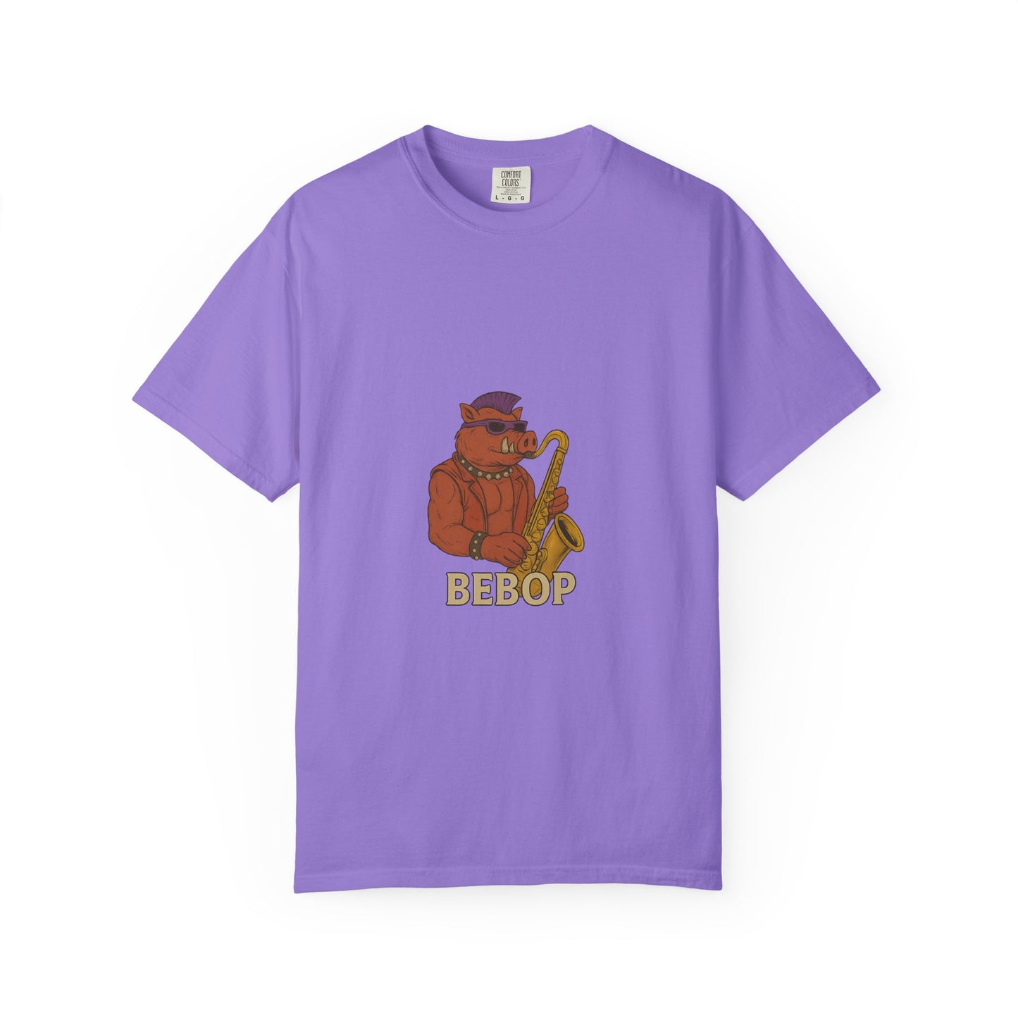 Bebop Saxophone Tee – TMNT Jazz Punk Parody Shirt