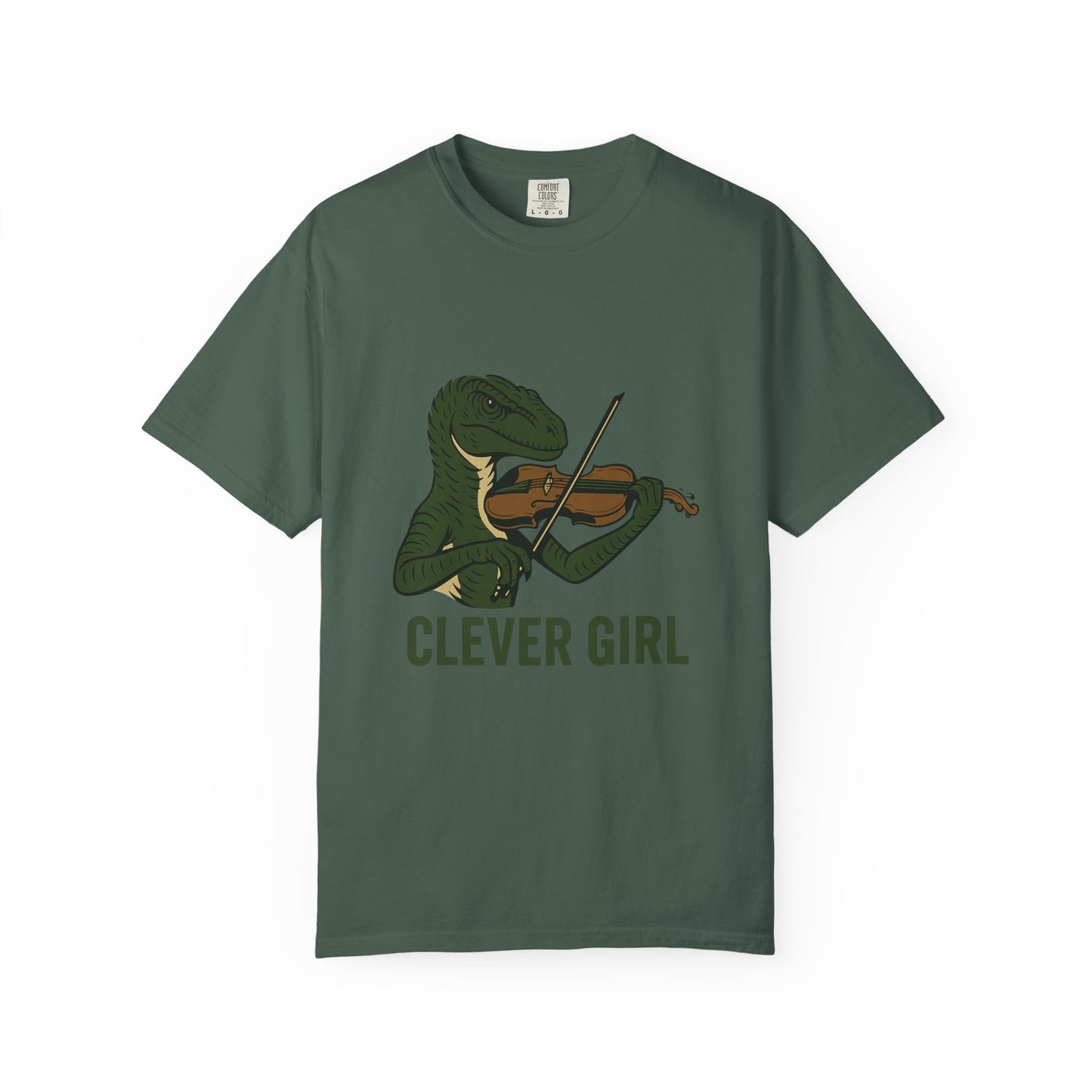 Clever Girl Velociraptor Violin Unisex T-Shirt – Jurassic Music Mashup