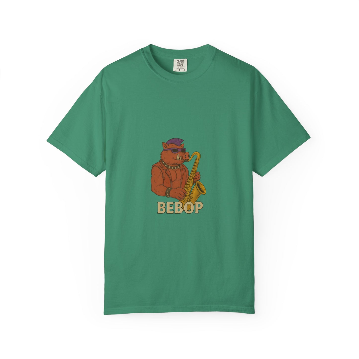 Bebop Saxophone Tee – TMNT Jazz Punk Parody Shirt