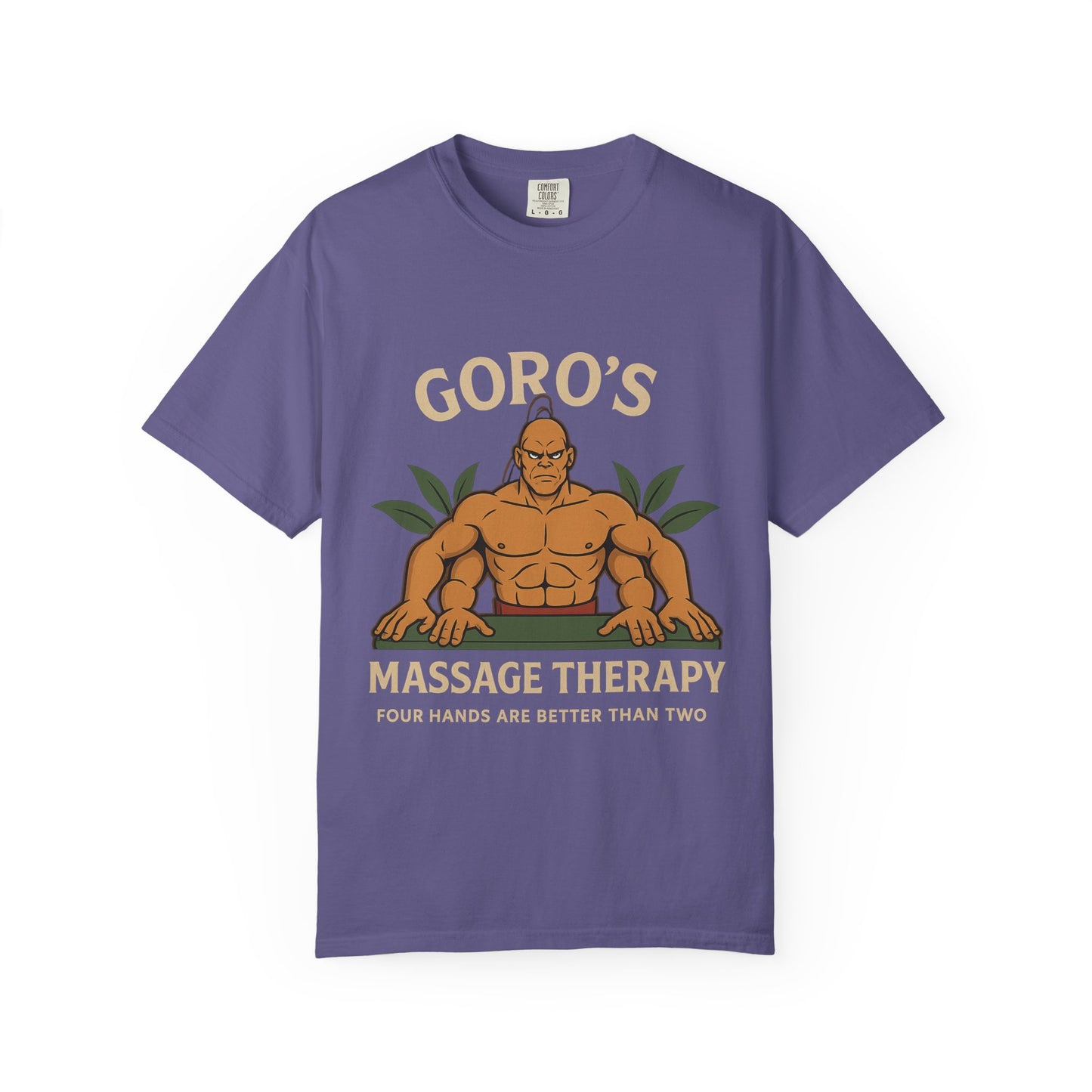 Goro’s Massage Therapy T-Shirt – Four Hands Are Better Than Two