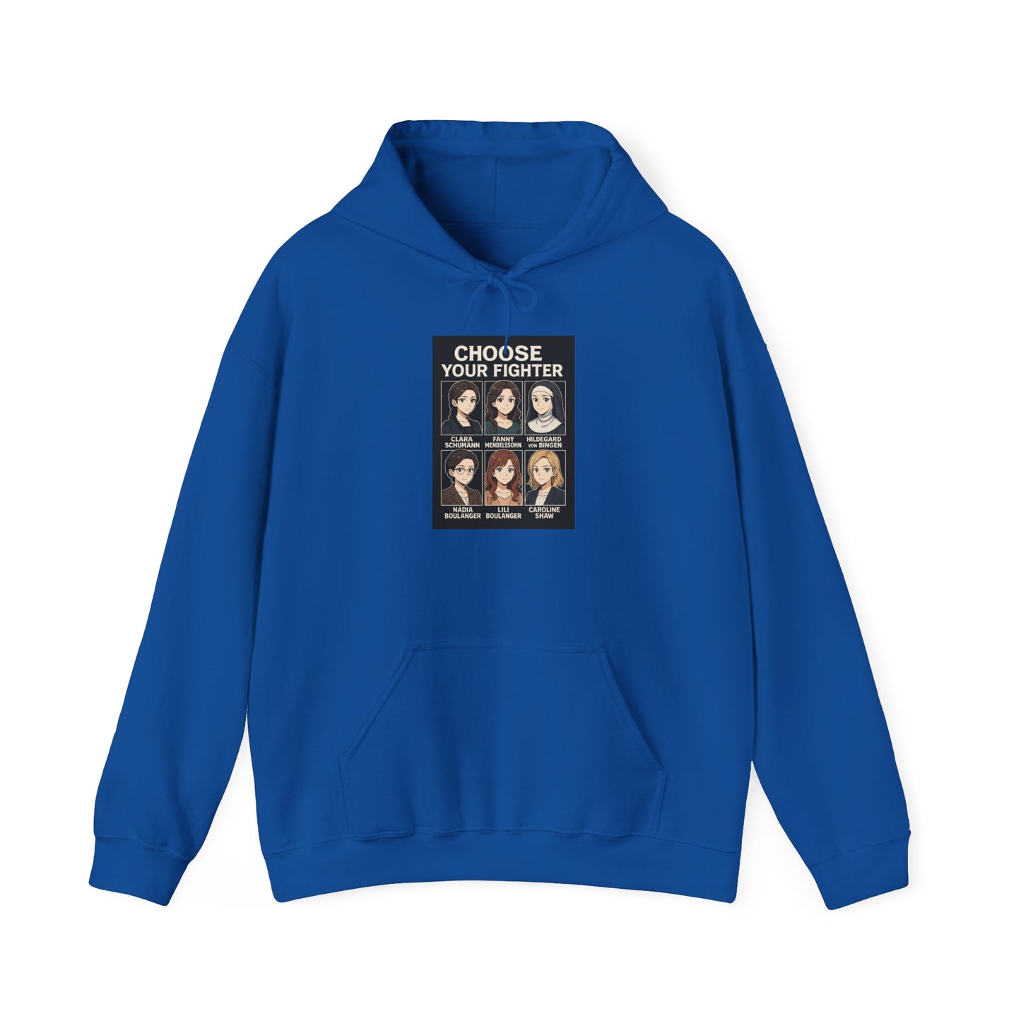 Choose Your Fighter – Women Composers Hoodie (Unisex)