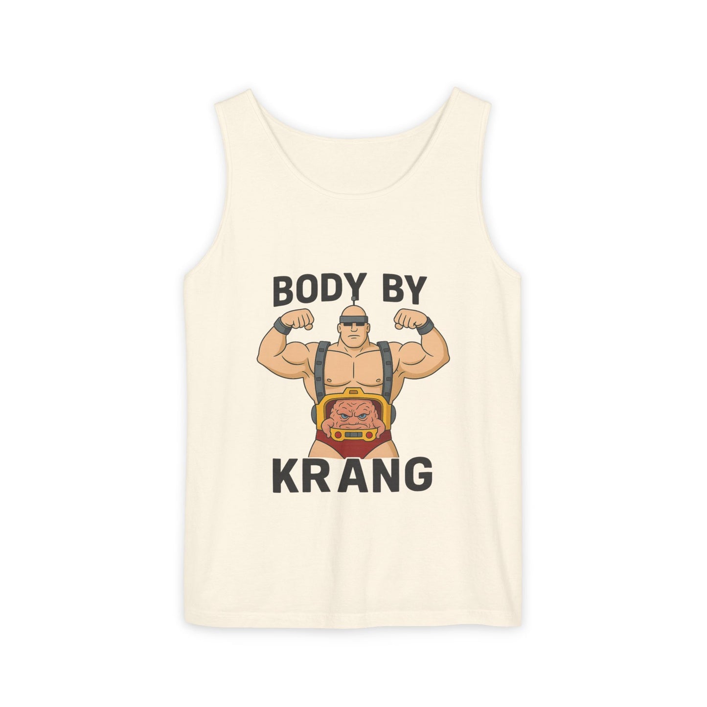 Body by Krang – Retro Cartoon Villain Flex Tank Top