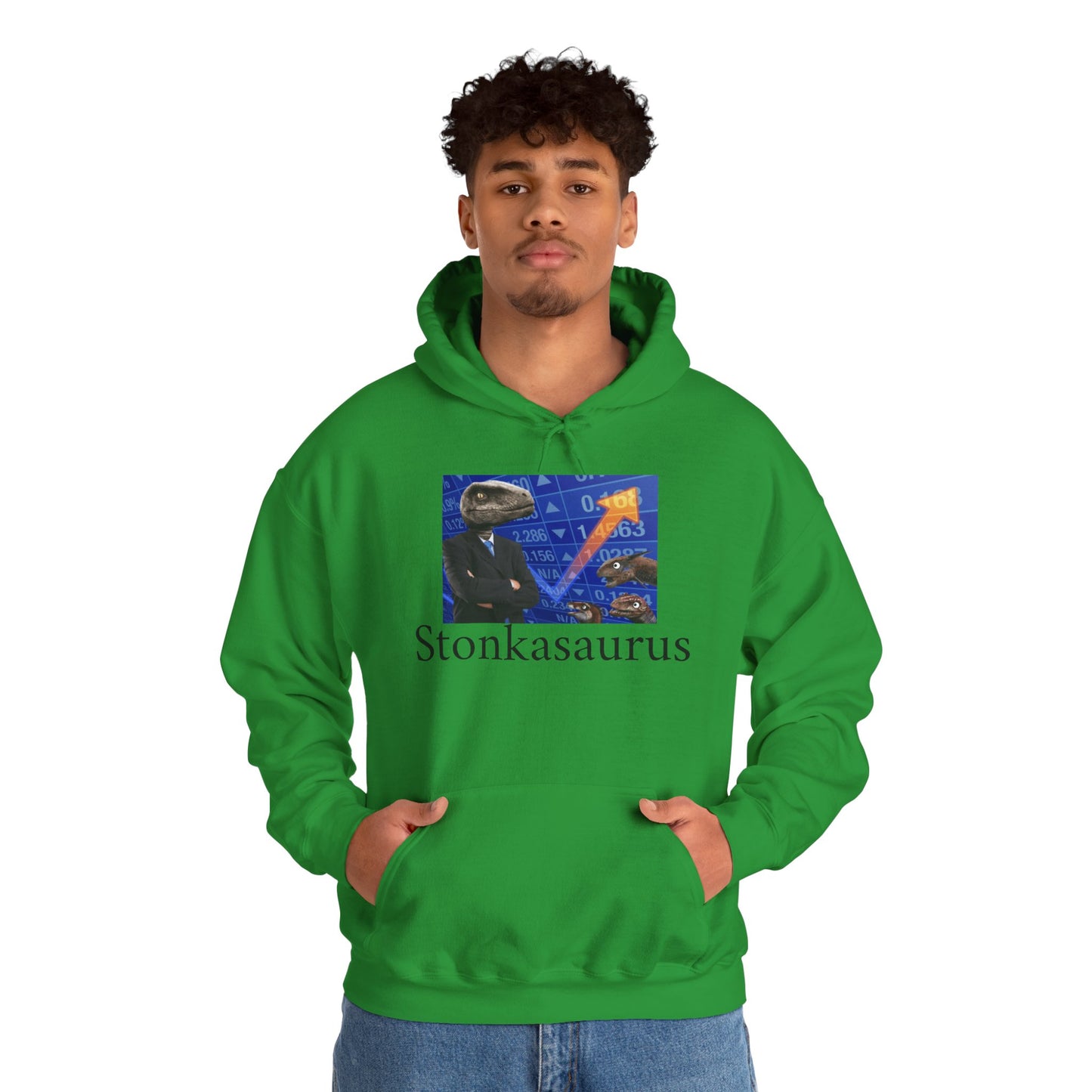 Stonkasaurus Hoodie – Meme Rex Mode Activated