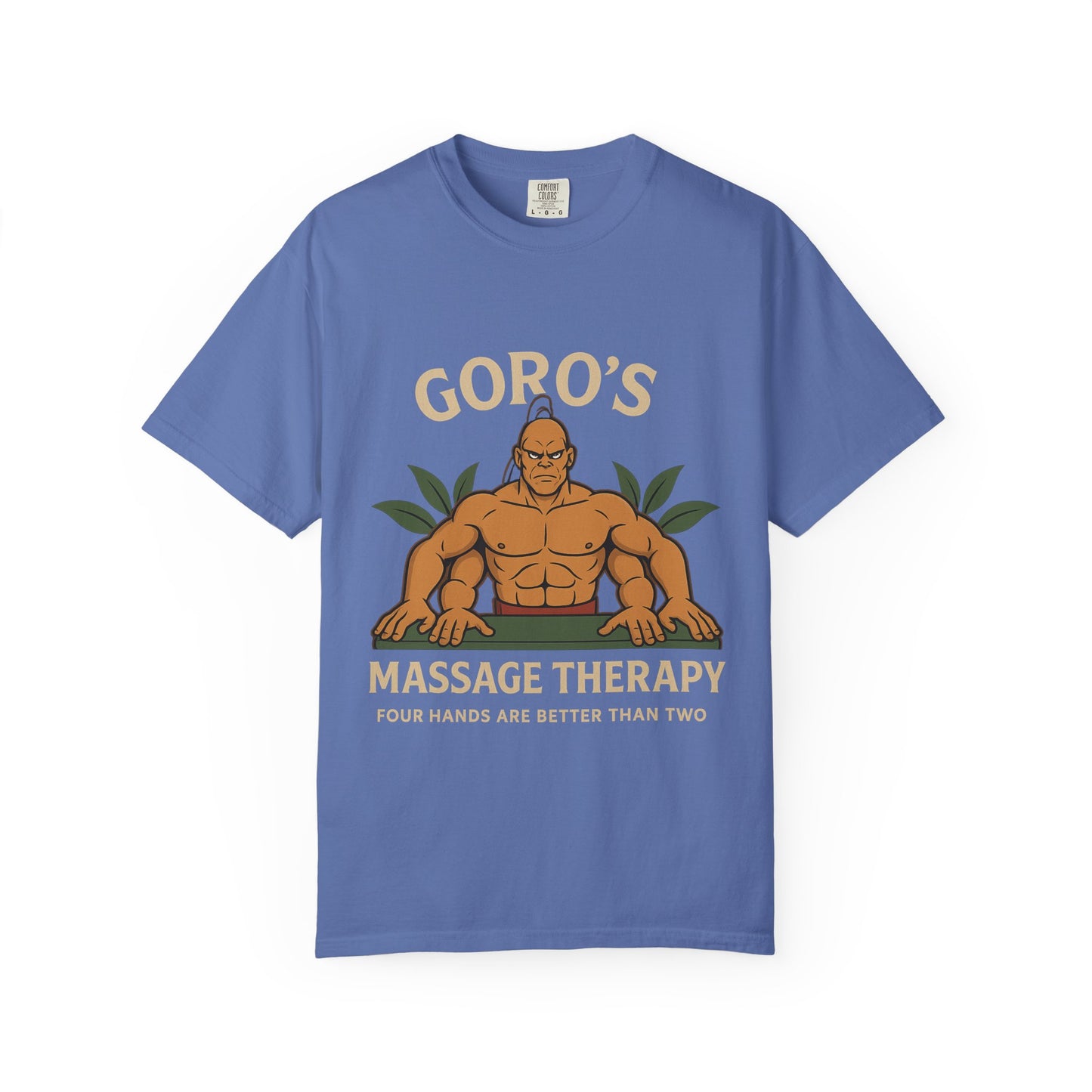 Goro’s Massage Therapy T-Shirt – Four Hands Are Better Than Two