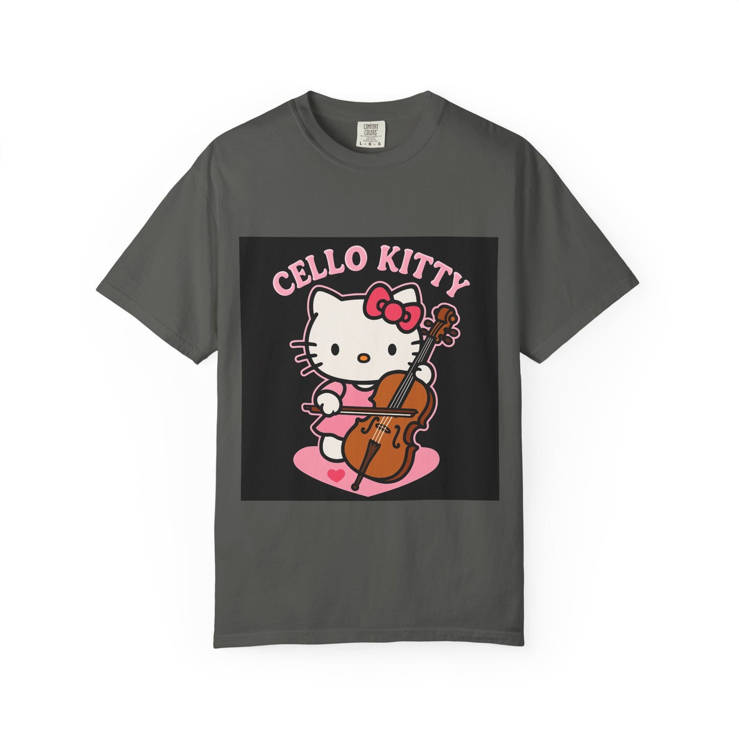 “Cello Kitty” – Cute Musician Parody Tee