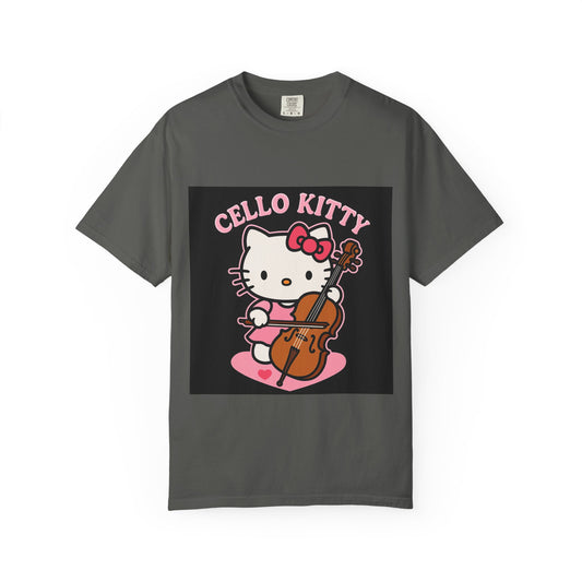 “Cello Kitty” – Cute Musician Parody Tee