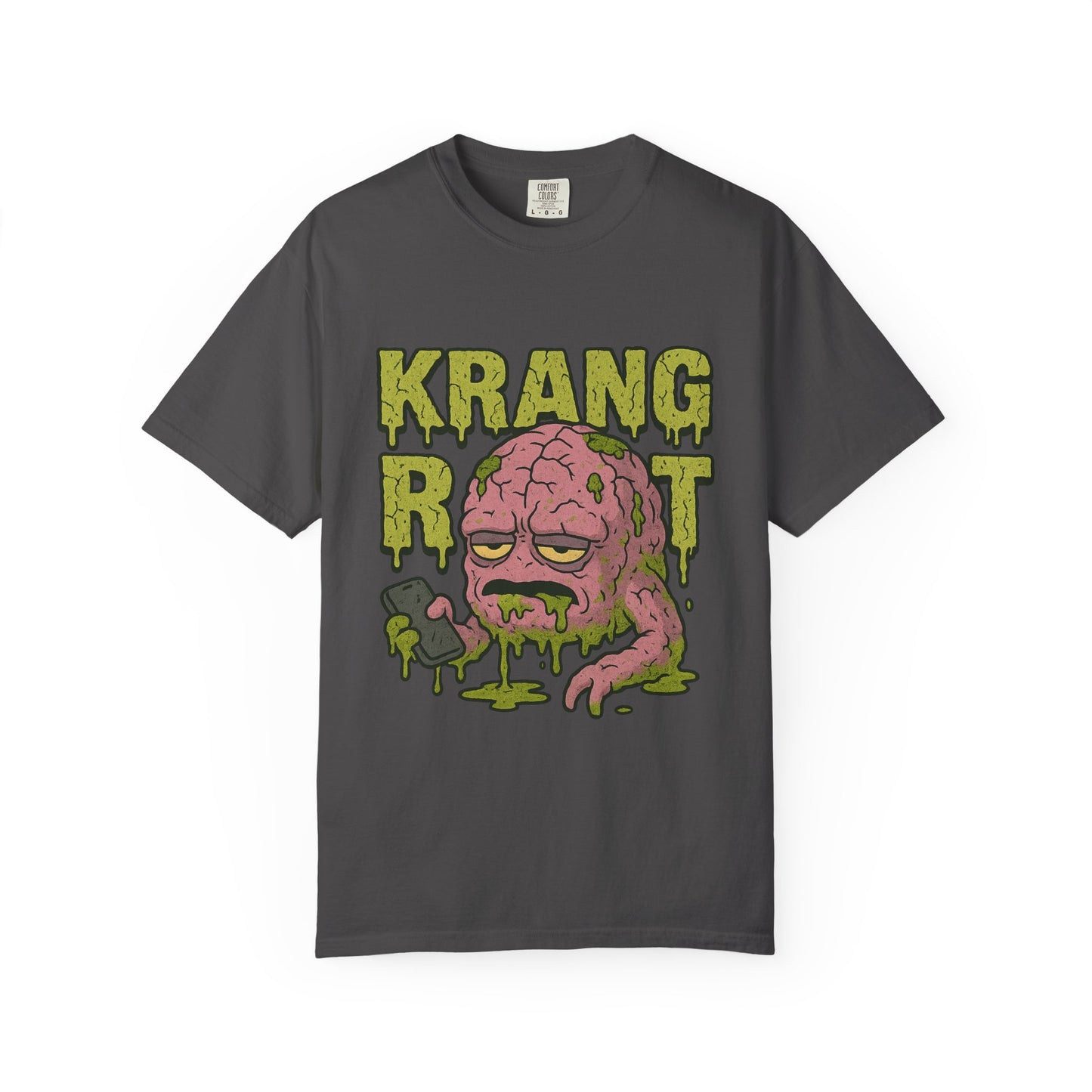 Krang Rot – Slime-Drenched TMNT Parody Tee