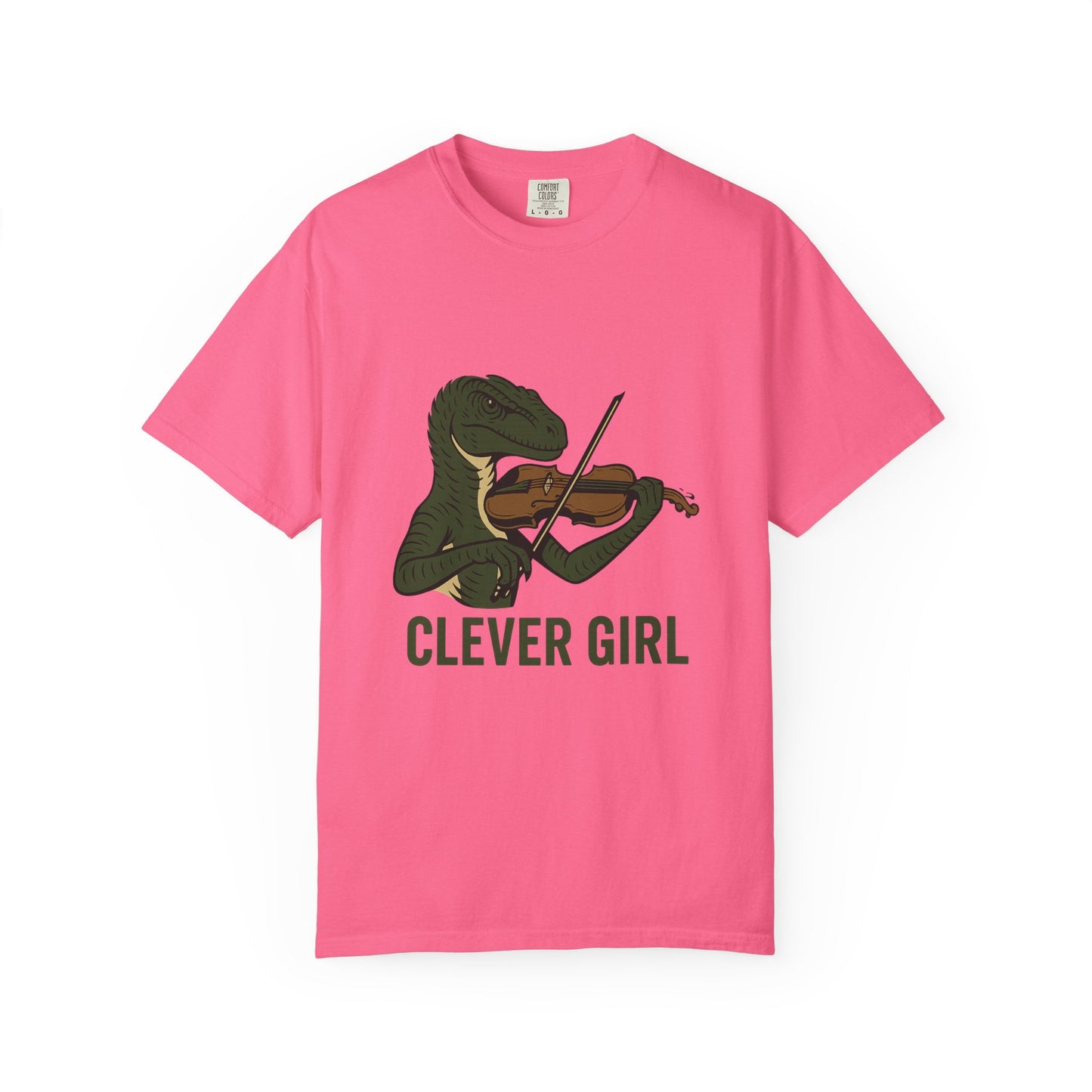 Clever Girl Velociraptor Violin Unisex T-Shirt – Jurassic Music Mashup
