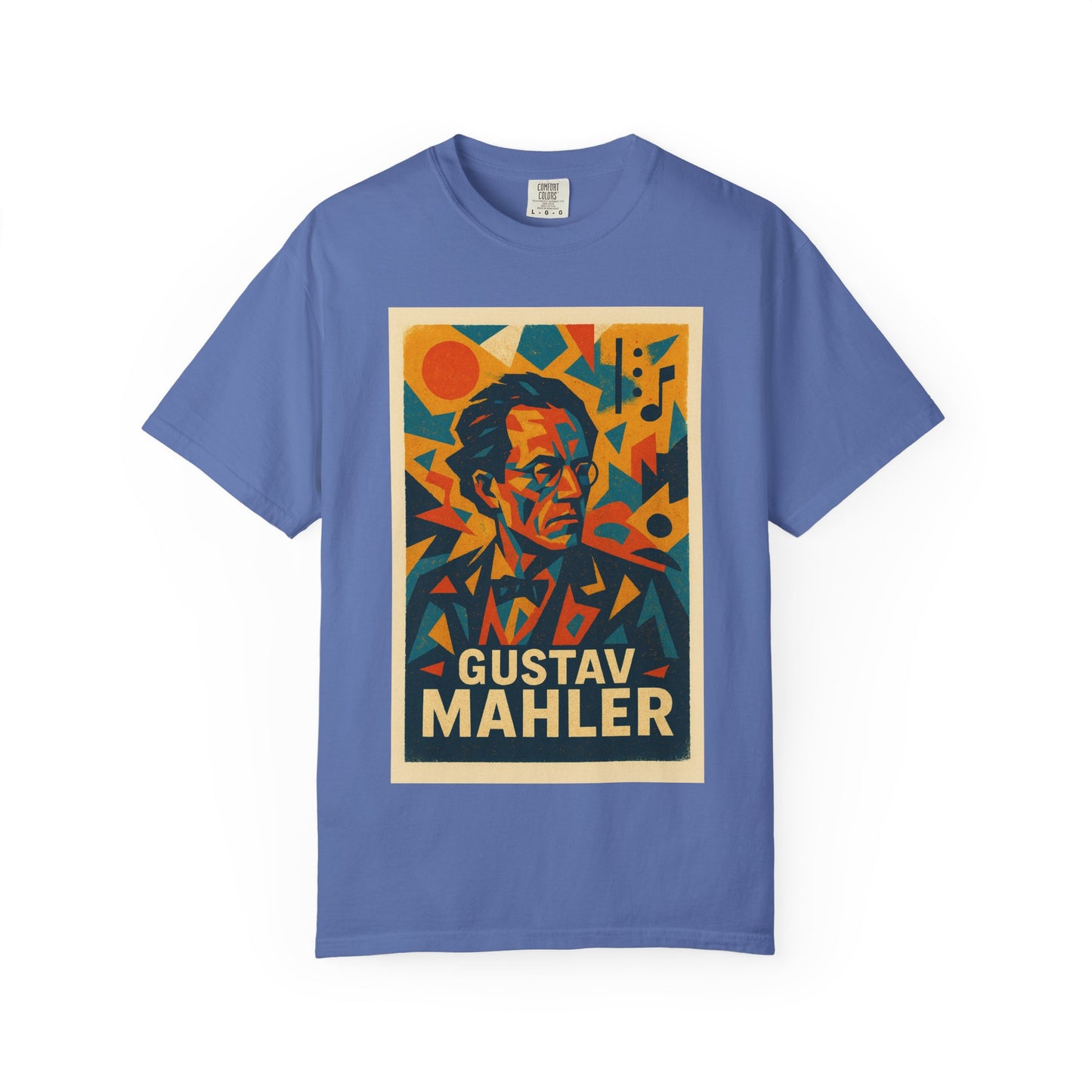 Gustav Mahler Vintage Art Tee – Bold Composer Shirt for Music Lovers
