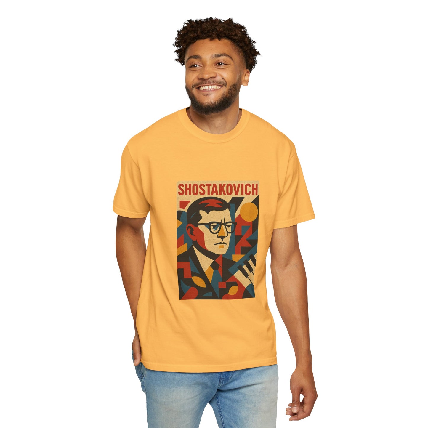 Bold Like Shostakovich – Artistic Music T-Shirt for Creative Souls