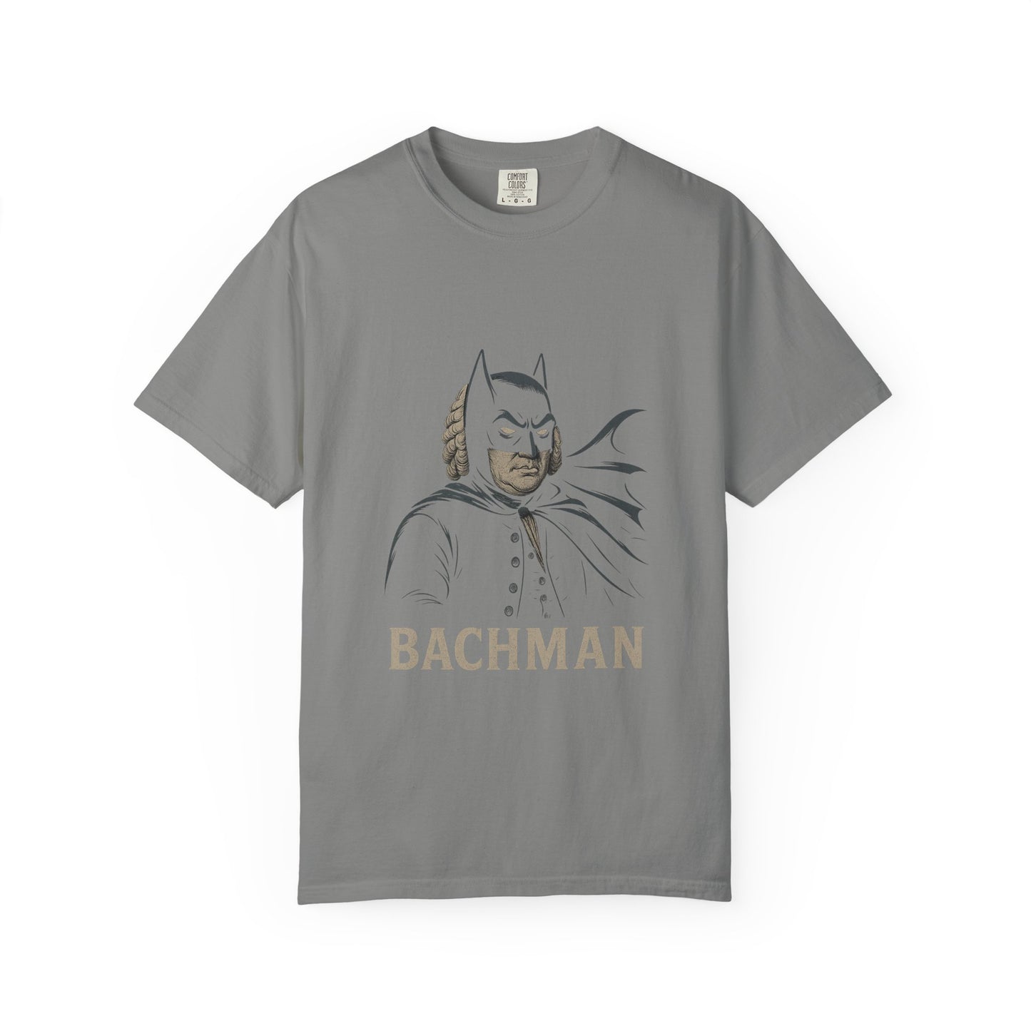 Bachman – Classical Meets Caped Crusader Unisex Graphic Tee