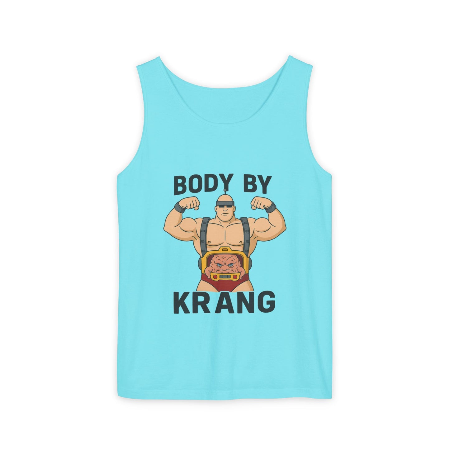 Body by Krang – Retro Cartoon Villain Flex Tank Top