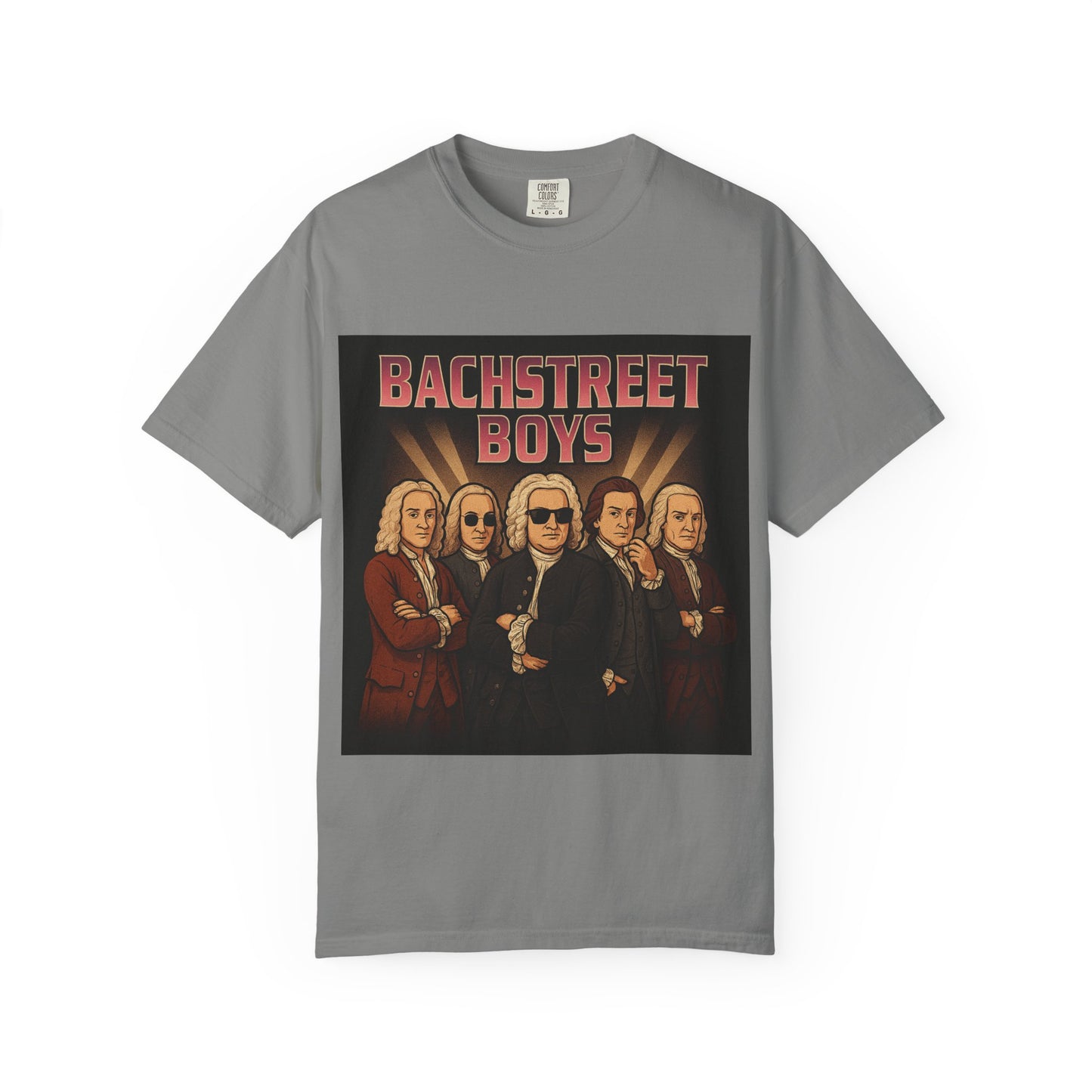 “Bachstreet Boys” – Baroque Composer Boy-Band Parody Tee