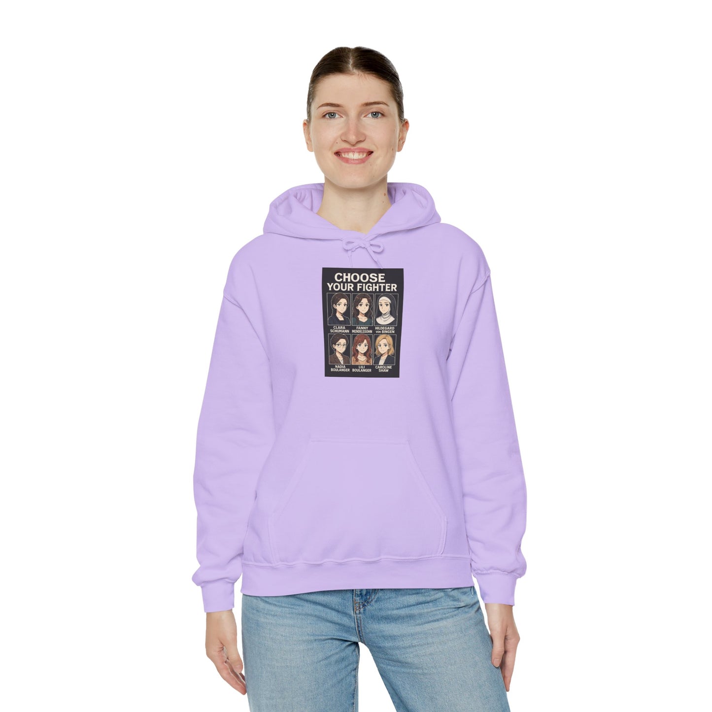 Choose Your Fighter – Women Composers Hoodie (Unisex)