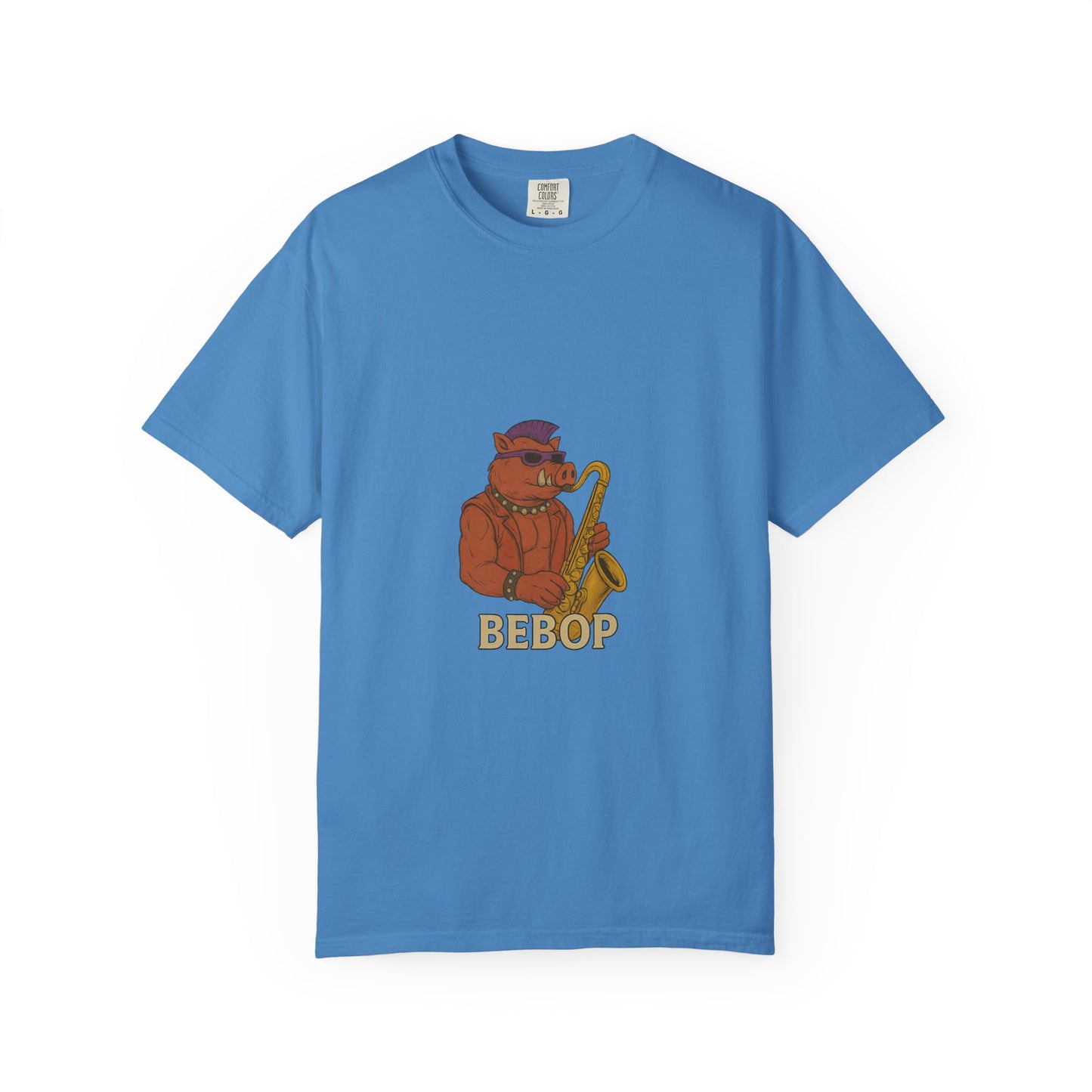 Bebop Saxophone Tee – TMNT Jazz Punk Parody Shirt
