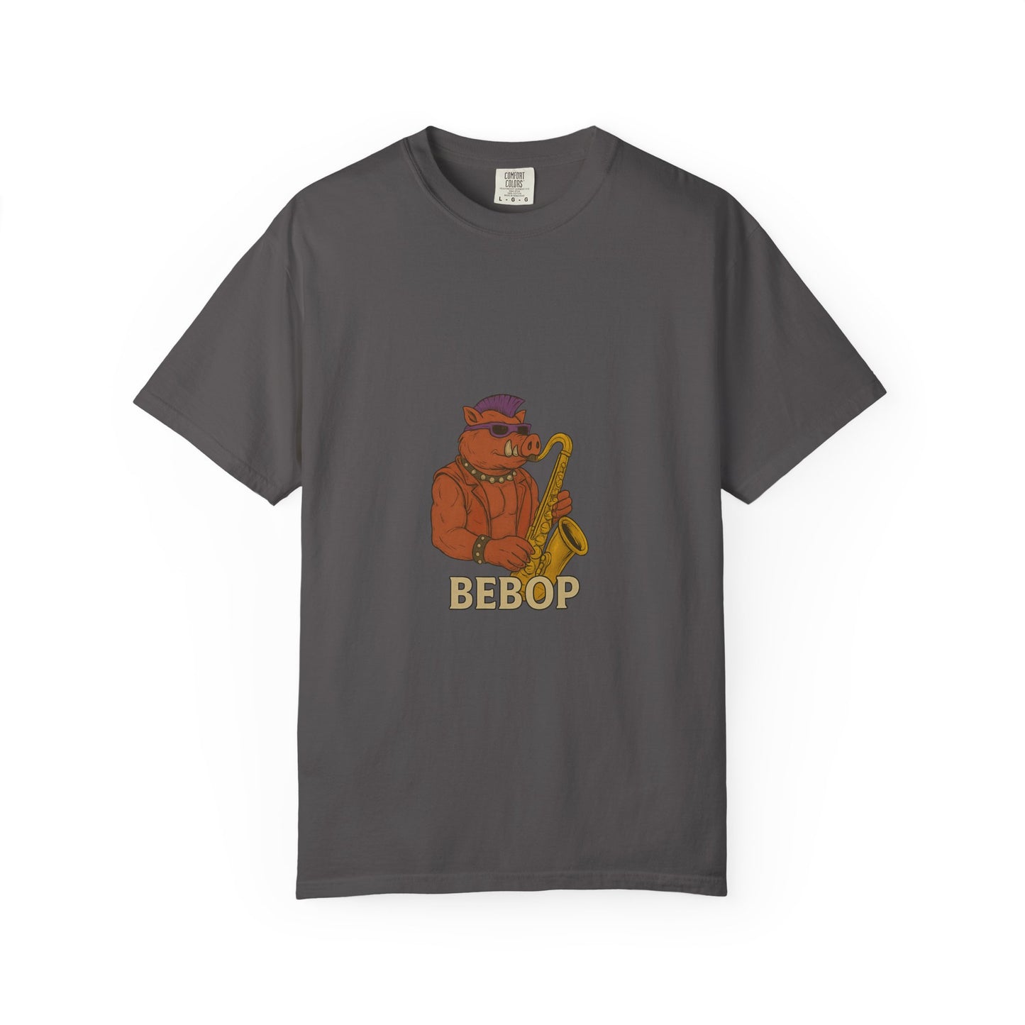 Bebop Saxophone Tee – TMNT Jazz Punk Parody Shirt