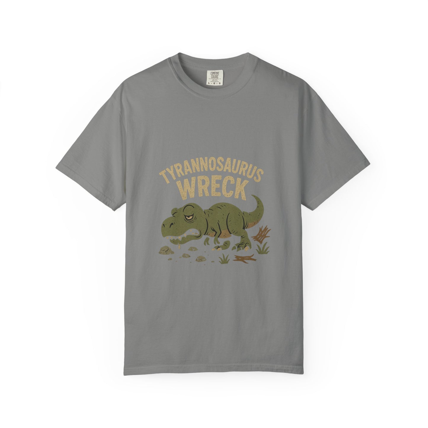 Tyrannosaurus Wreck – Dino Disaster Mood Tee