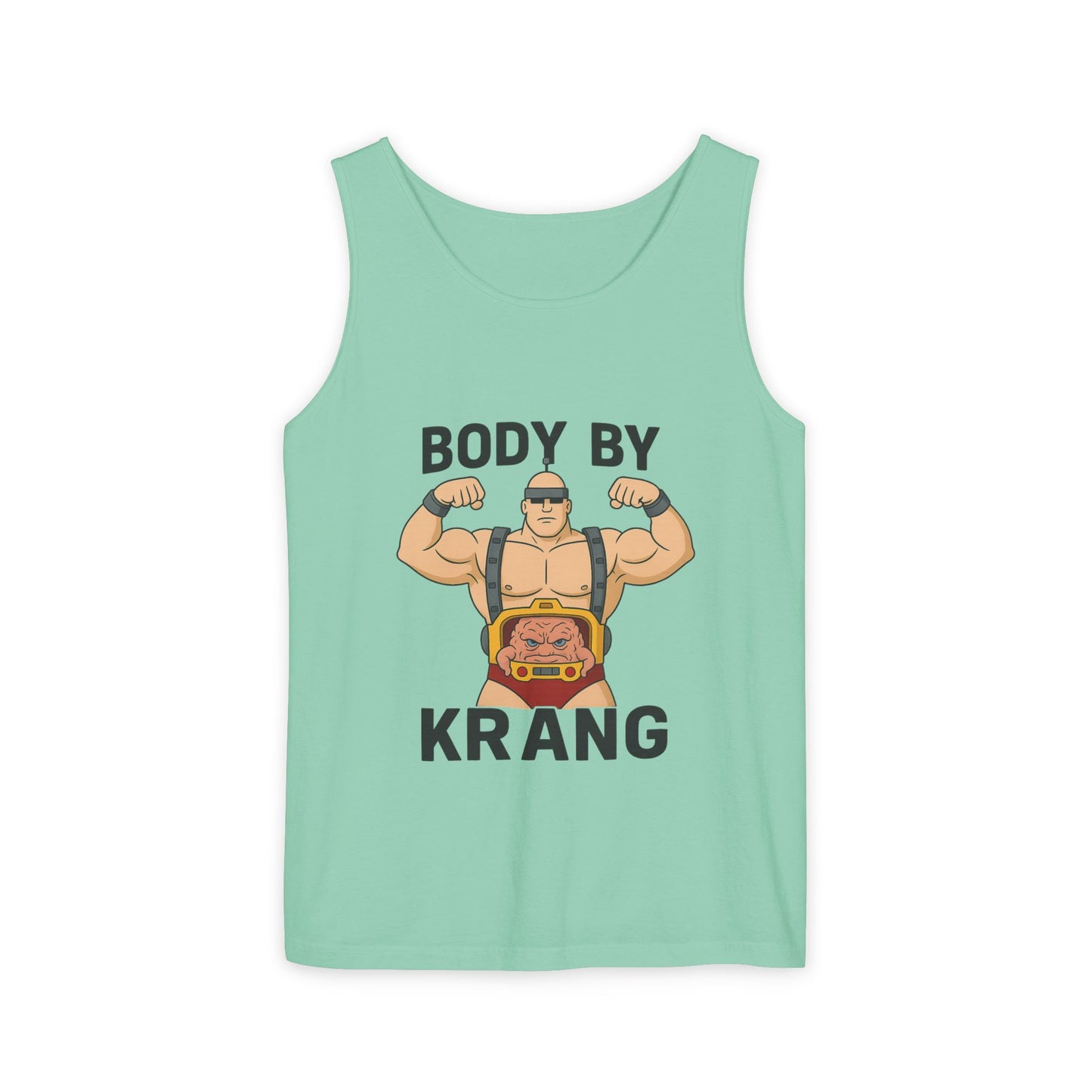 Body by Krang – Retro Cartoon Villain Flex Tank Top