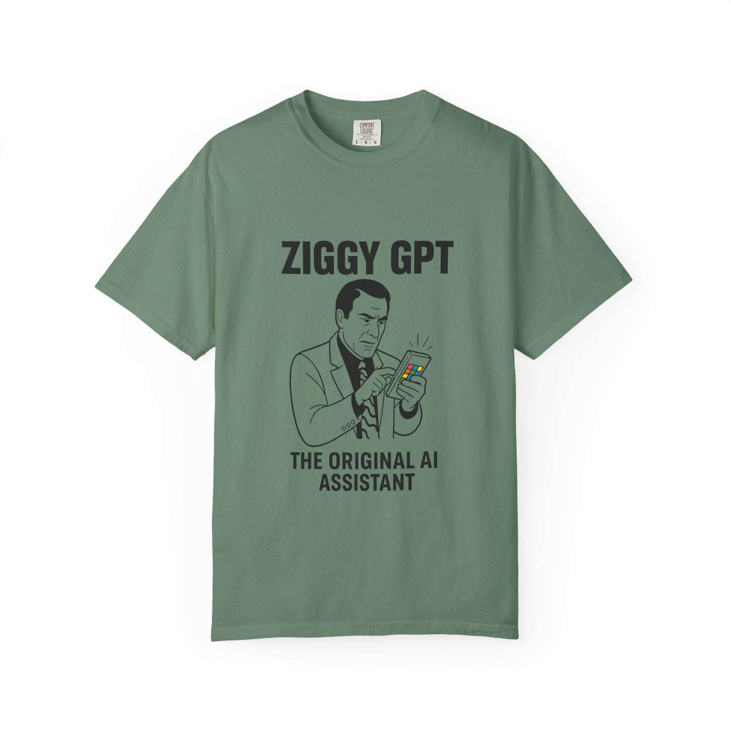Ziggy GPT – The Original AI Assistant | Quantum Leap Fan T-Shirt