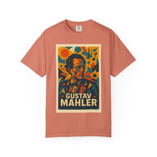 Gustav Mahler Vintage Art Tee – Bold Composer Shirt for Music Lovers