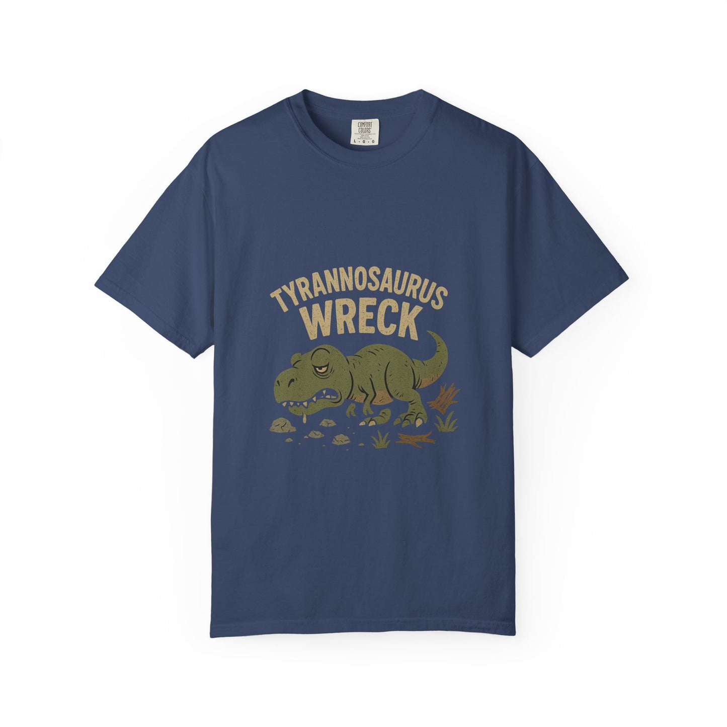 Tyrannosaurus Wreck – Dino Disaster Mood Tee