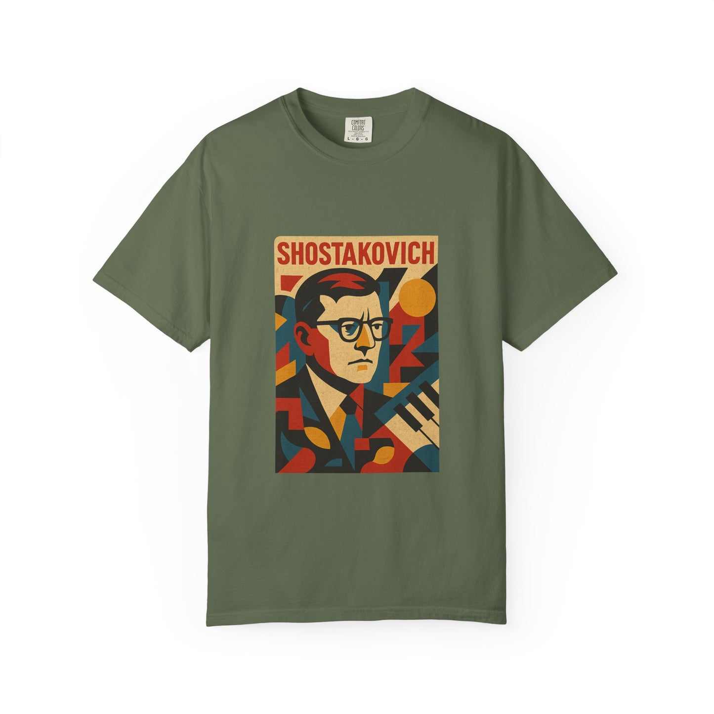 Bold Like Shostakovich – Artistic Music T-Shirt for Creative Souls