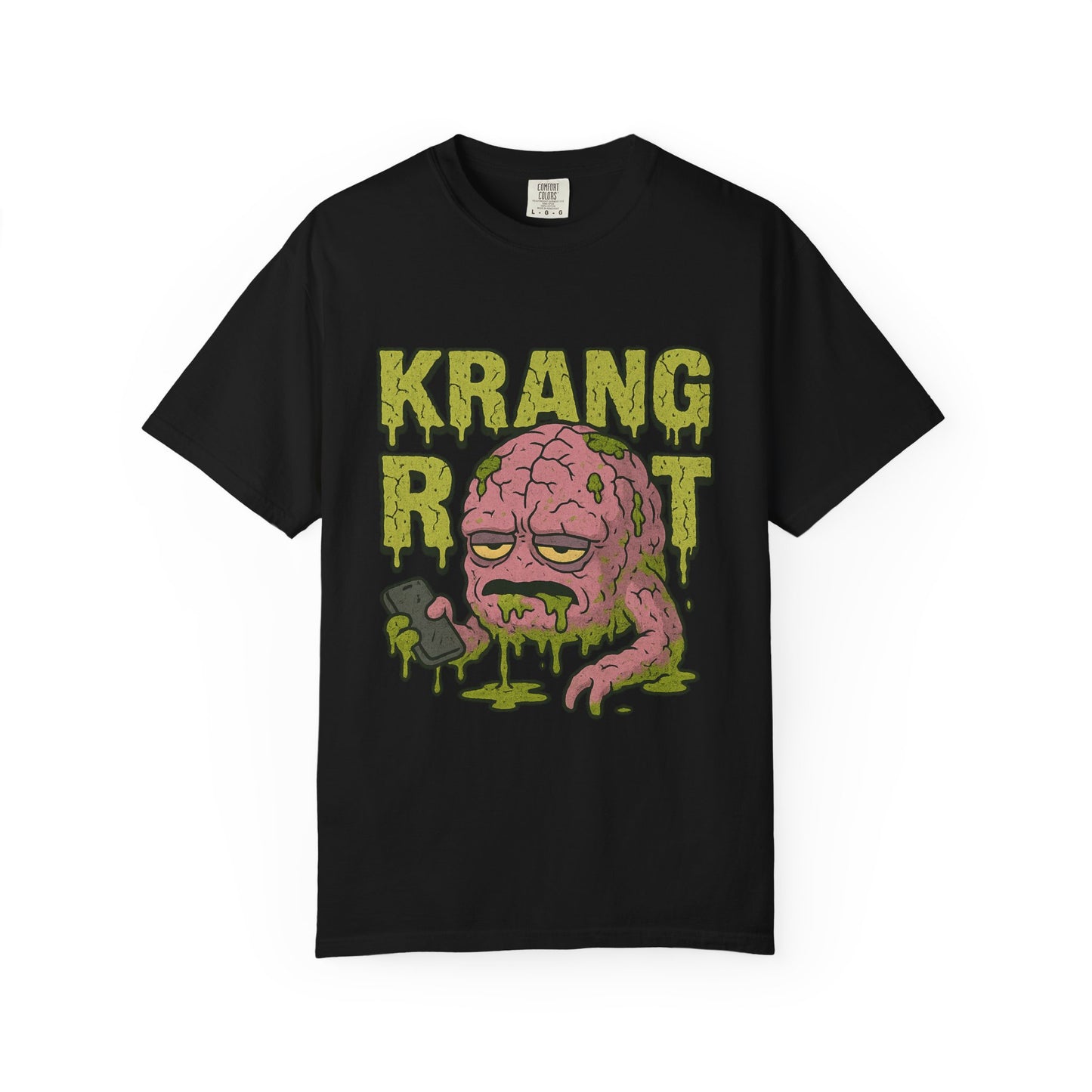 Krang Rot – Slime-Drenched TMNT Parody Tee